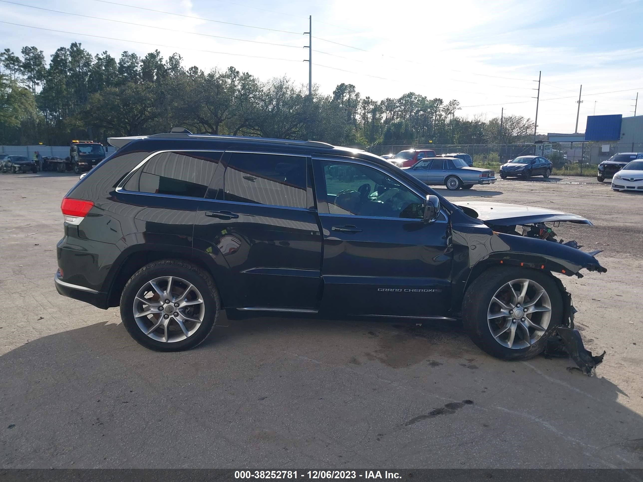 2016 Jeep Grand Cherokee Summit vin: 1C4RJEJG4GC454970