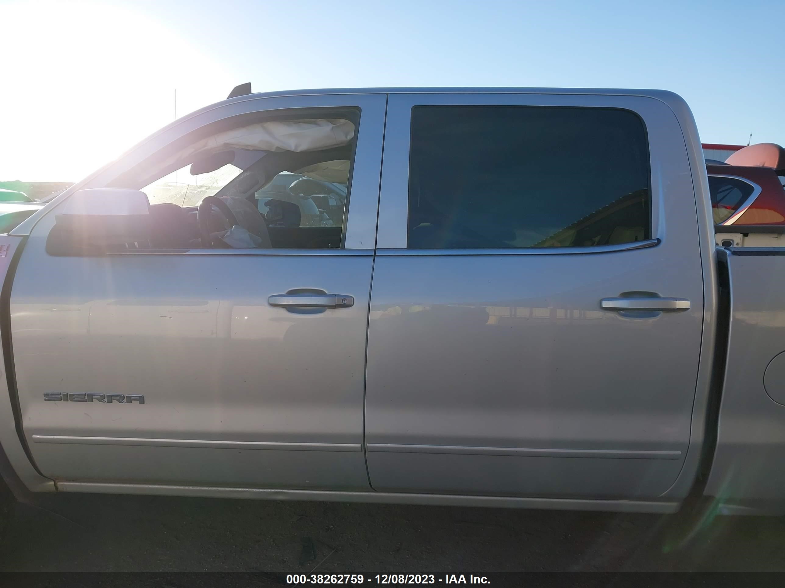 2016 GMC Sierra 1500 Sle vin: 3GTU2MEC8GG231742