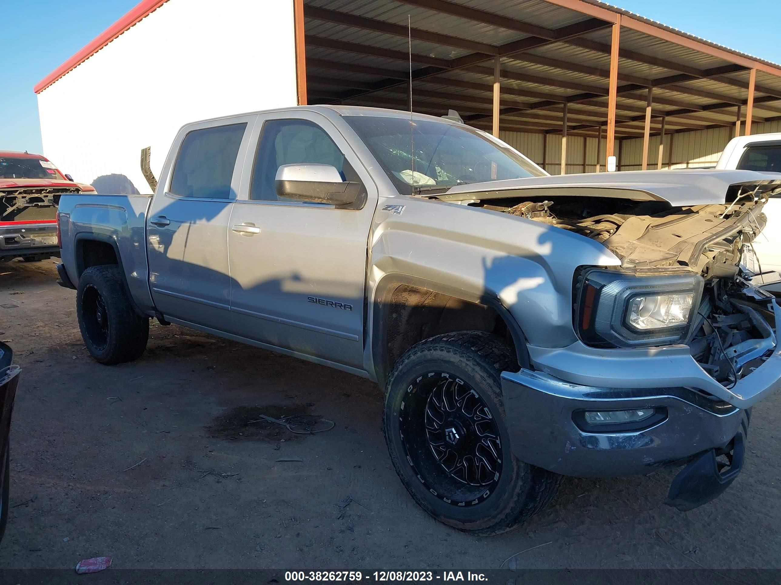 2016 GMC Sierra 1500 Sle vin: 3GTU2MEC8GG231742