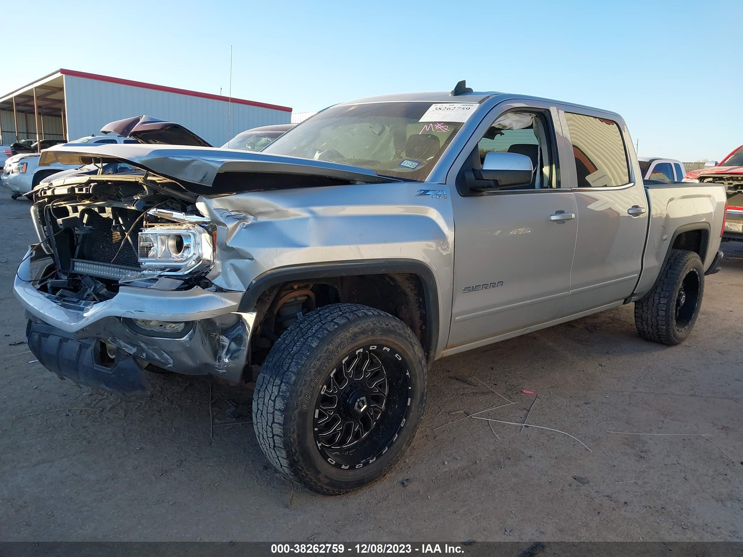 2016 GMC Sierra 1500 Sle vin: 3GTU2MEC8GG231742