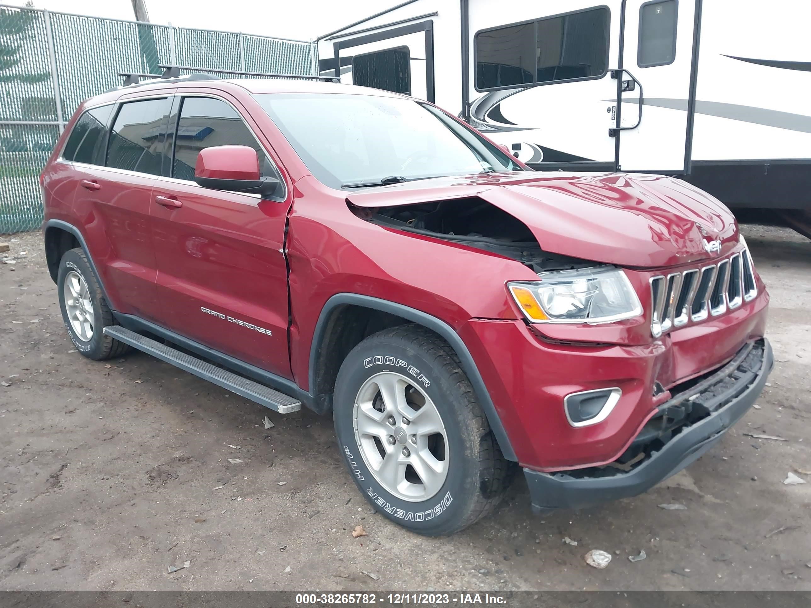 2014 Jeep Grand Cherokee Laredo vin: 1C4RJFAG1EC205190