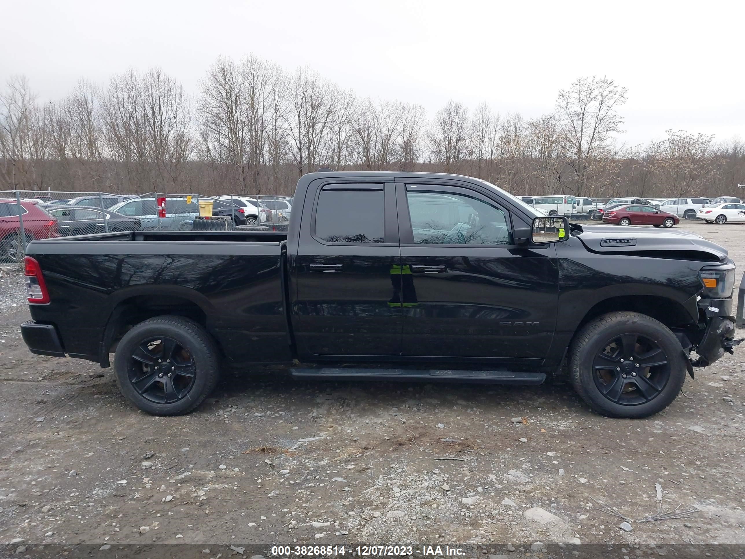 2021 Ram 1500 Big Horn 4X4 6'4" Box vin: 1C6SRFBT4MN821952