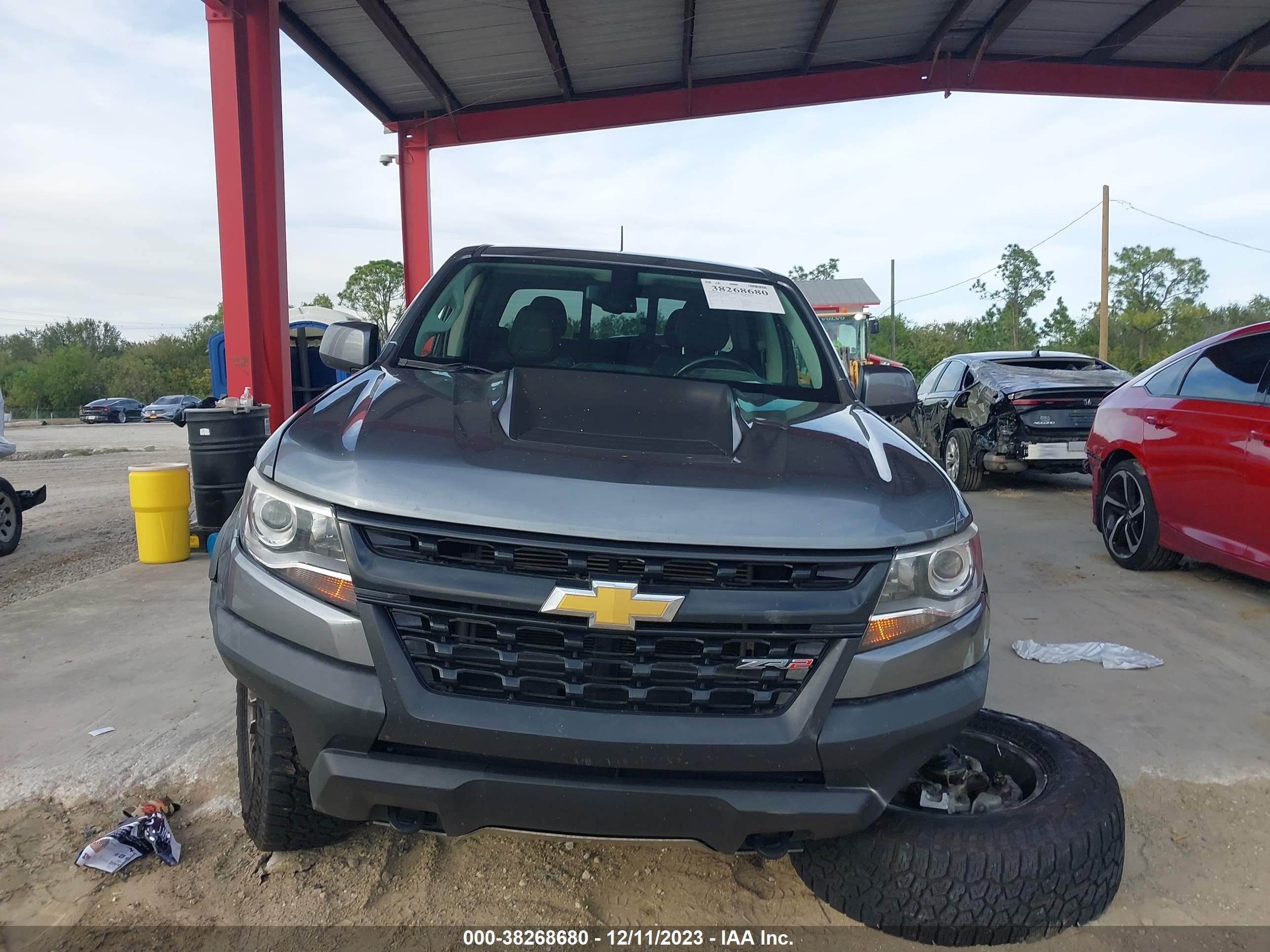 2018 Chevrolet Colorado Zr2 vin: 1GCGTEENXJ1244225