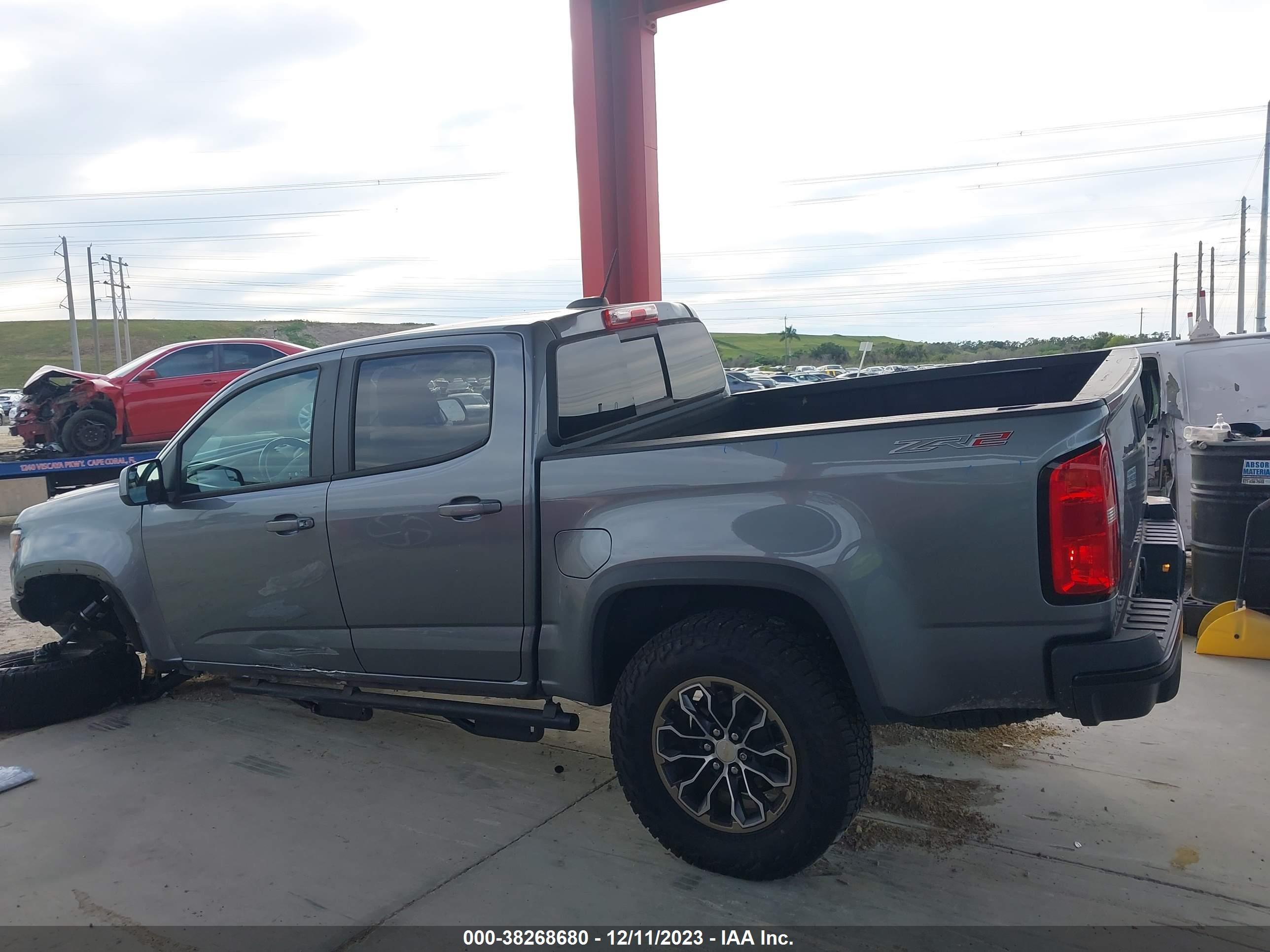 2018 Chevrolet Colorado Zr2 vin: 1GCGTEENXJ1244225