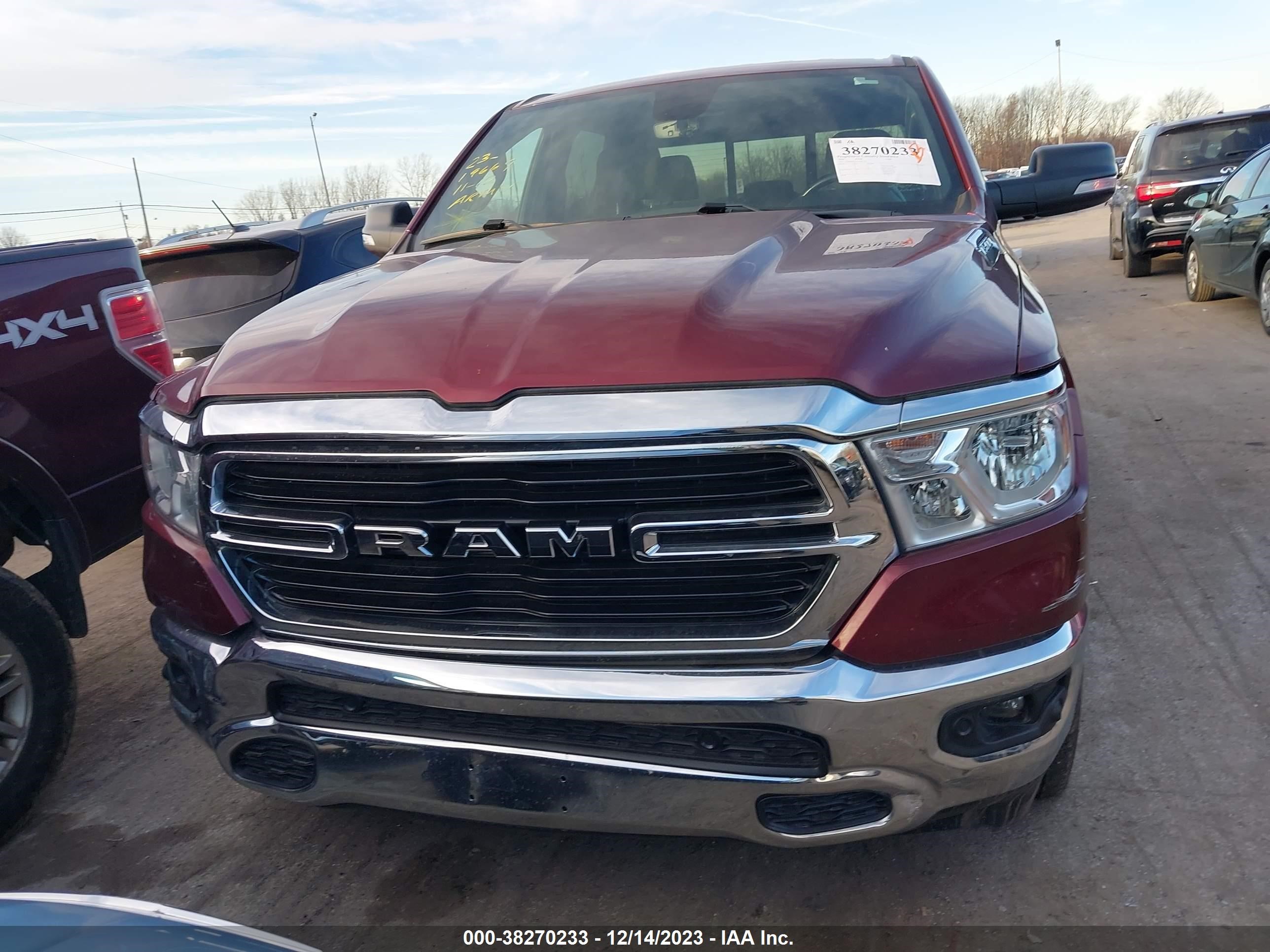 2020 Ram 1500 Big Horn vin: 1C6RRFFG5LN341736