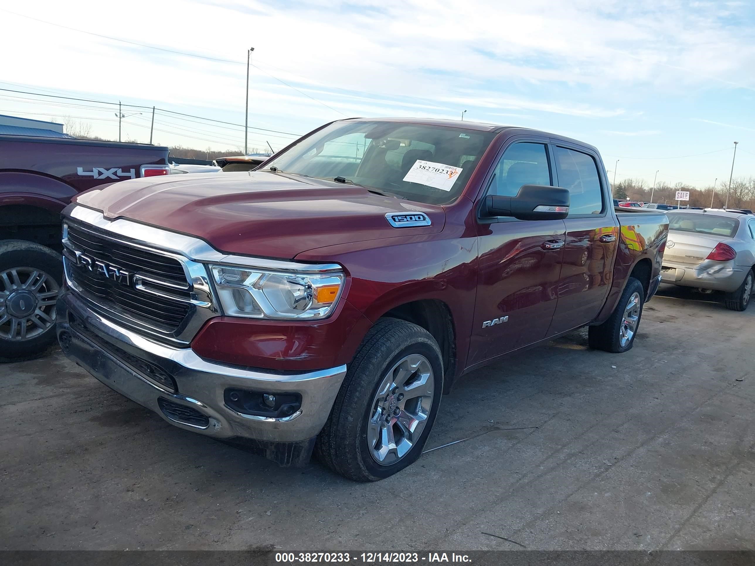 2020 Ram 1500 Big Horn vin: 1C6RRFFG5LN341736