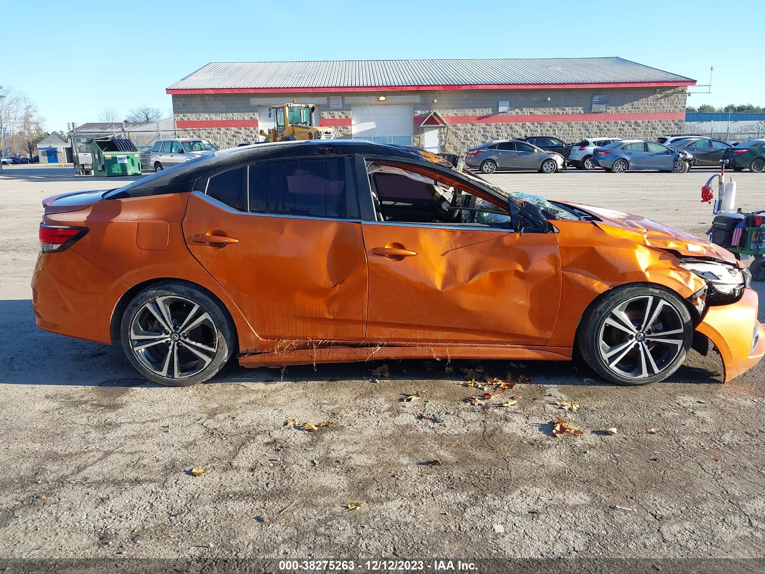 2020 Nissan Sentra Sr vin: 3N1AB8DV1LY263145