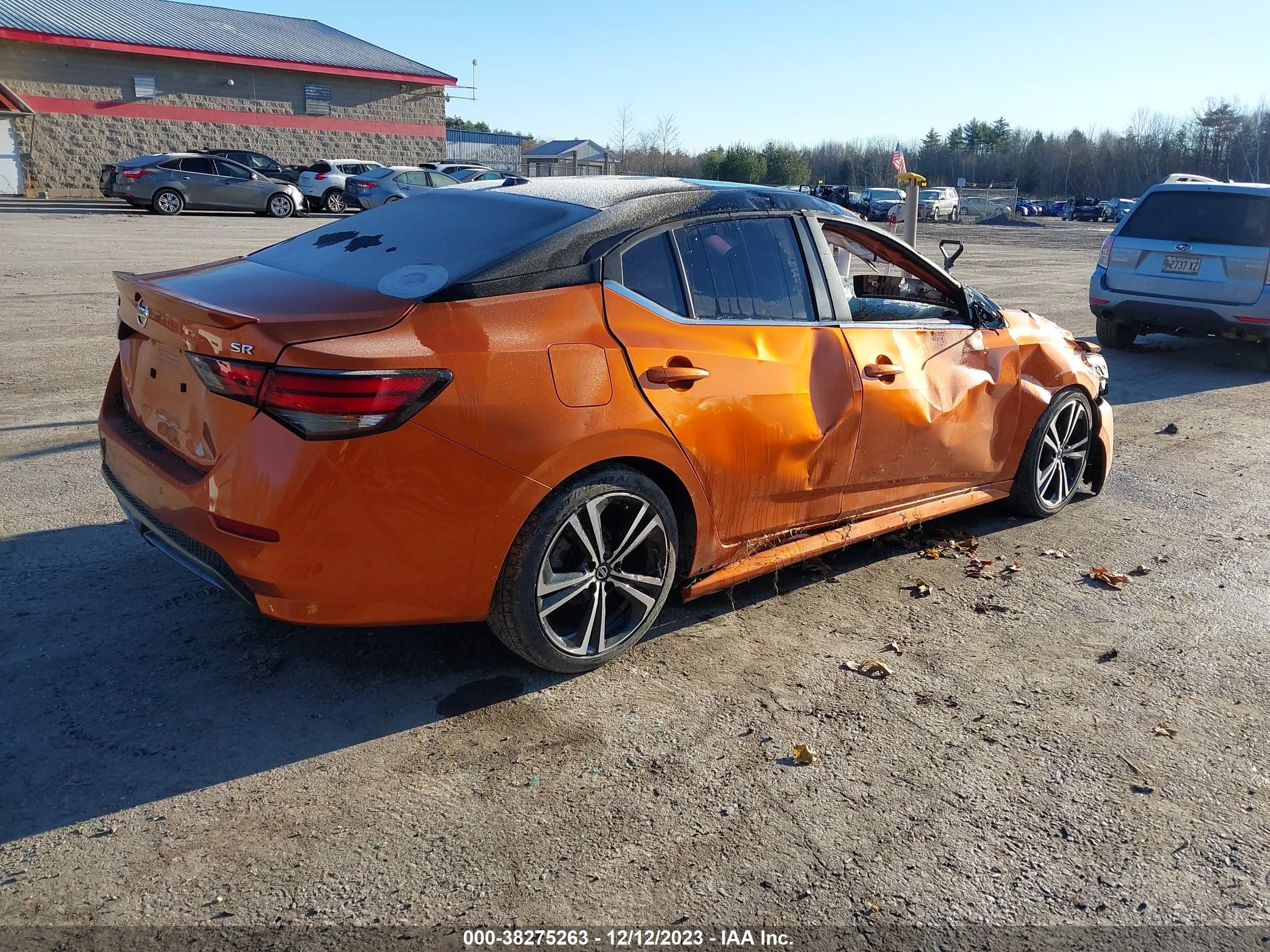 2020 Nissan Sentra Sr vin: 3N1AB8DV1LY263145