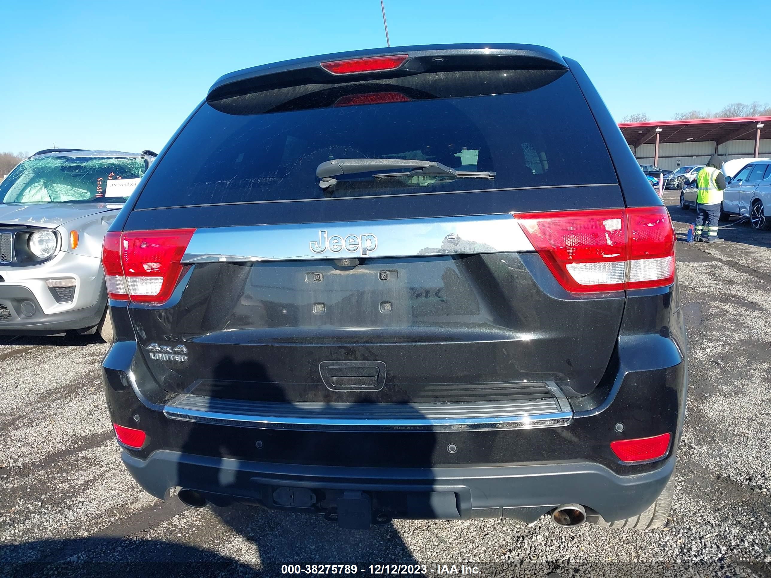 2013 Jeep Grand Cherokee Limited vin: 1C4RJFBT4DC657144