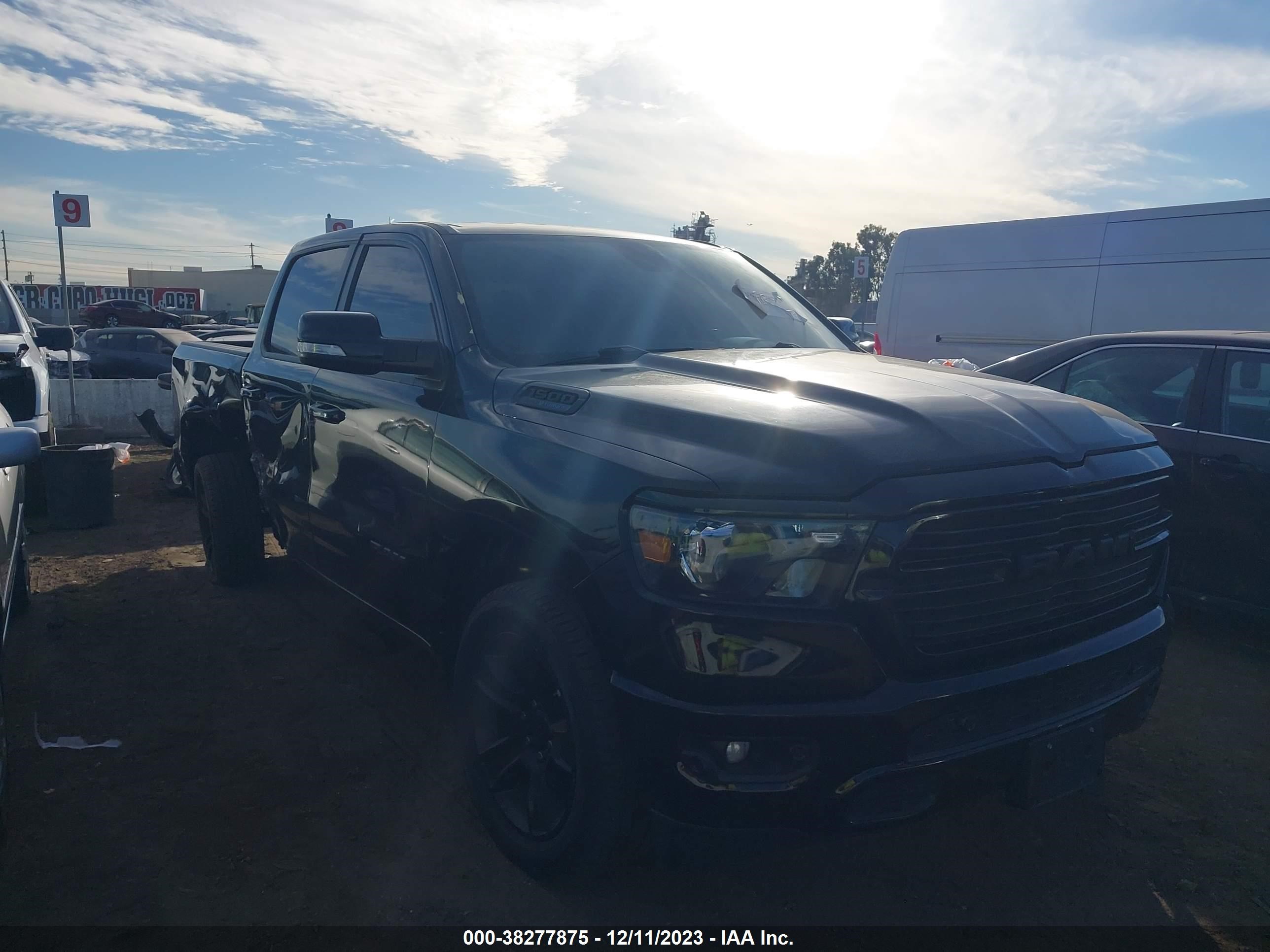 2021 Ram 1500 Big Horn 4X4 57 Box vin: 1C6SRFFT4MN549249