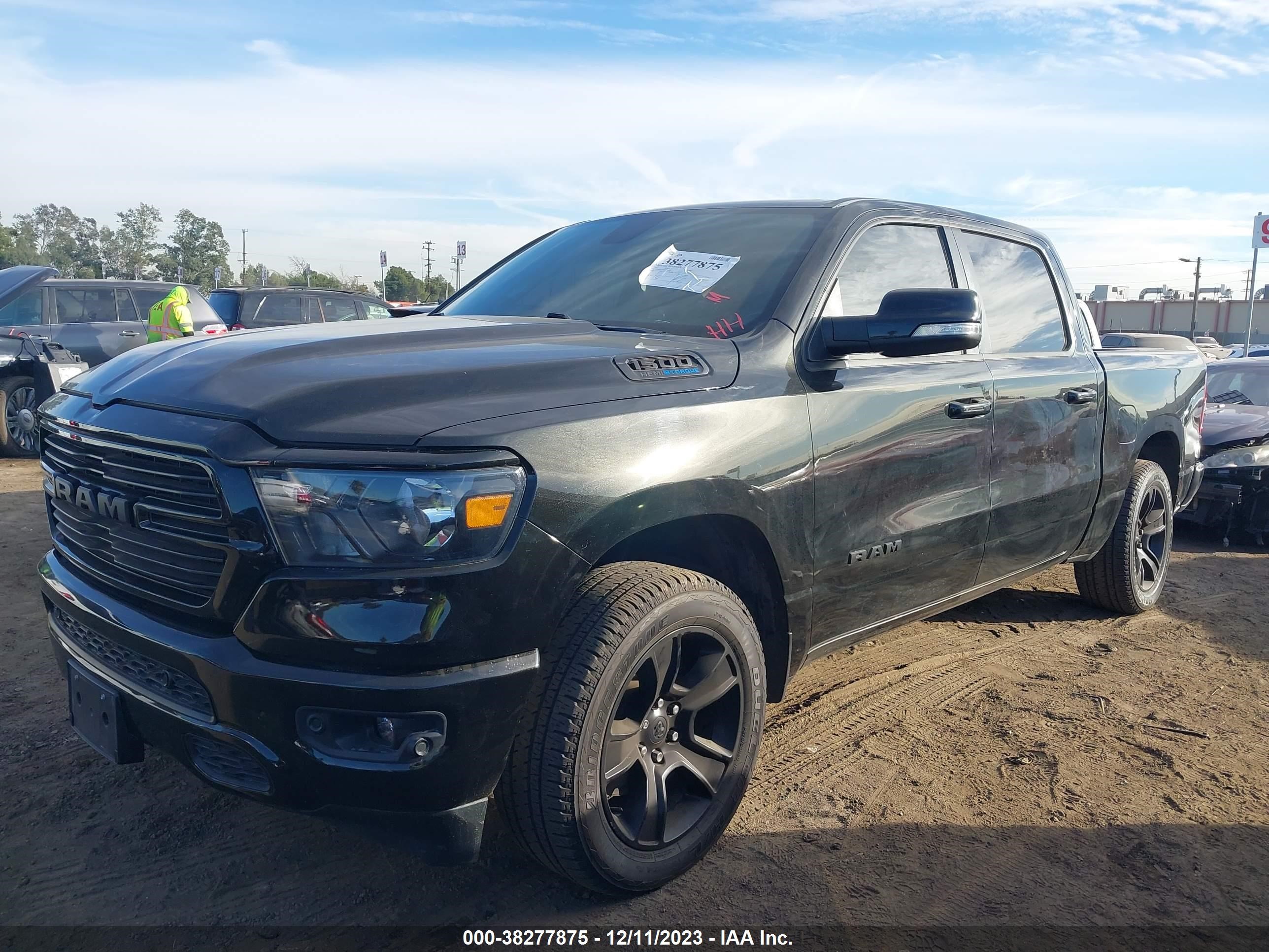 2021 Ram 1500 Big Horn 4X4 57 Box vin: 1C6SRFFT4MN549249