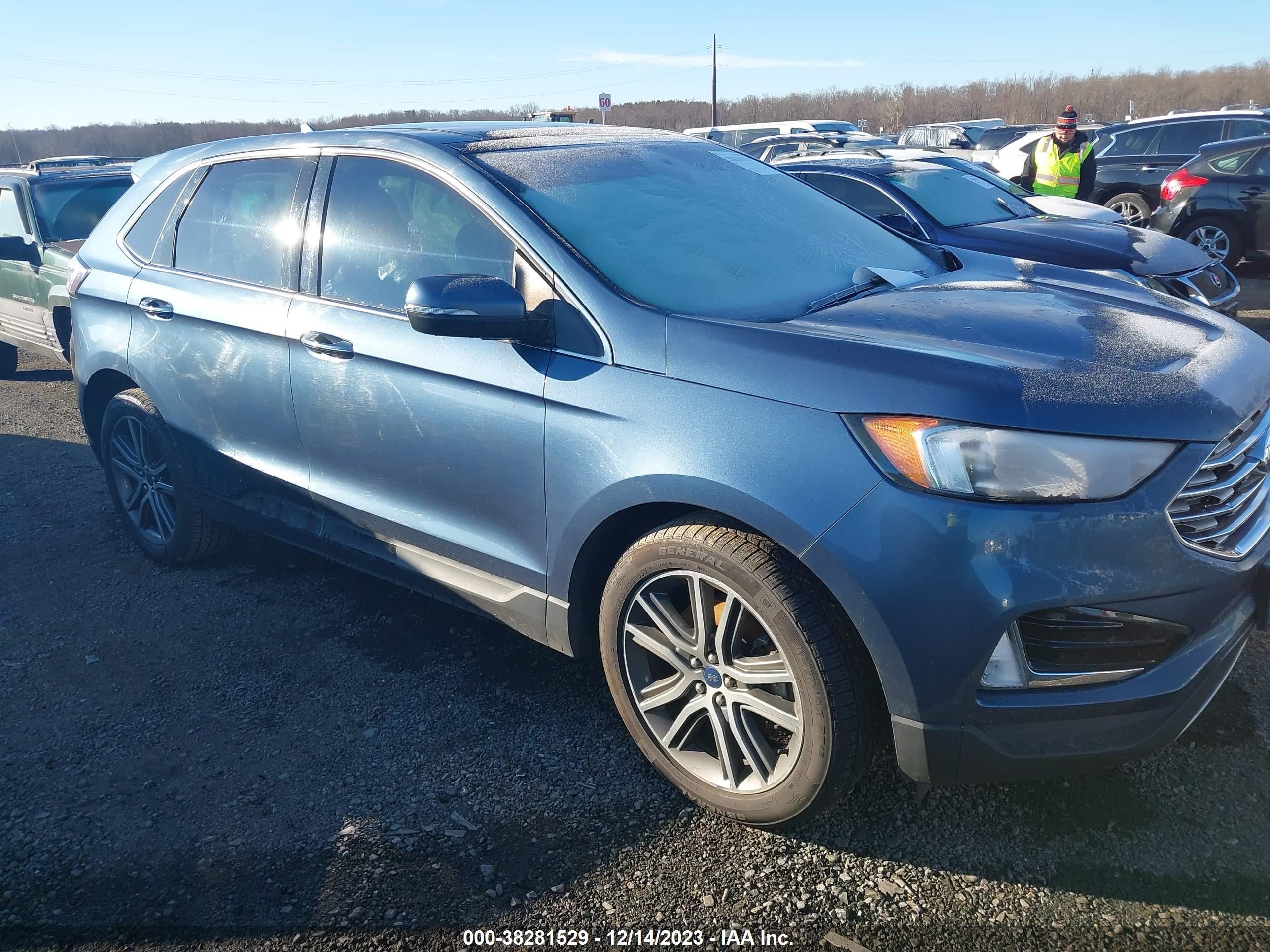 2019 Ford Edge Titanium vin: 2FMPK4K95KBC44512