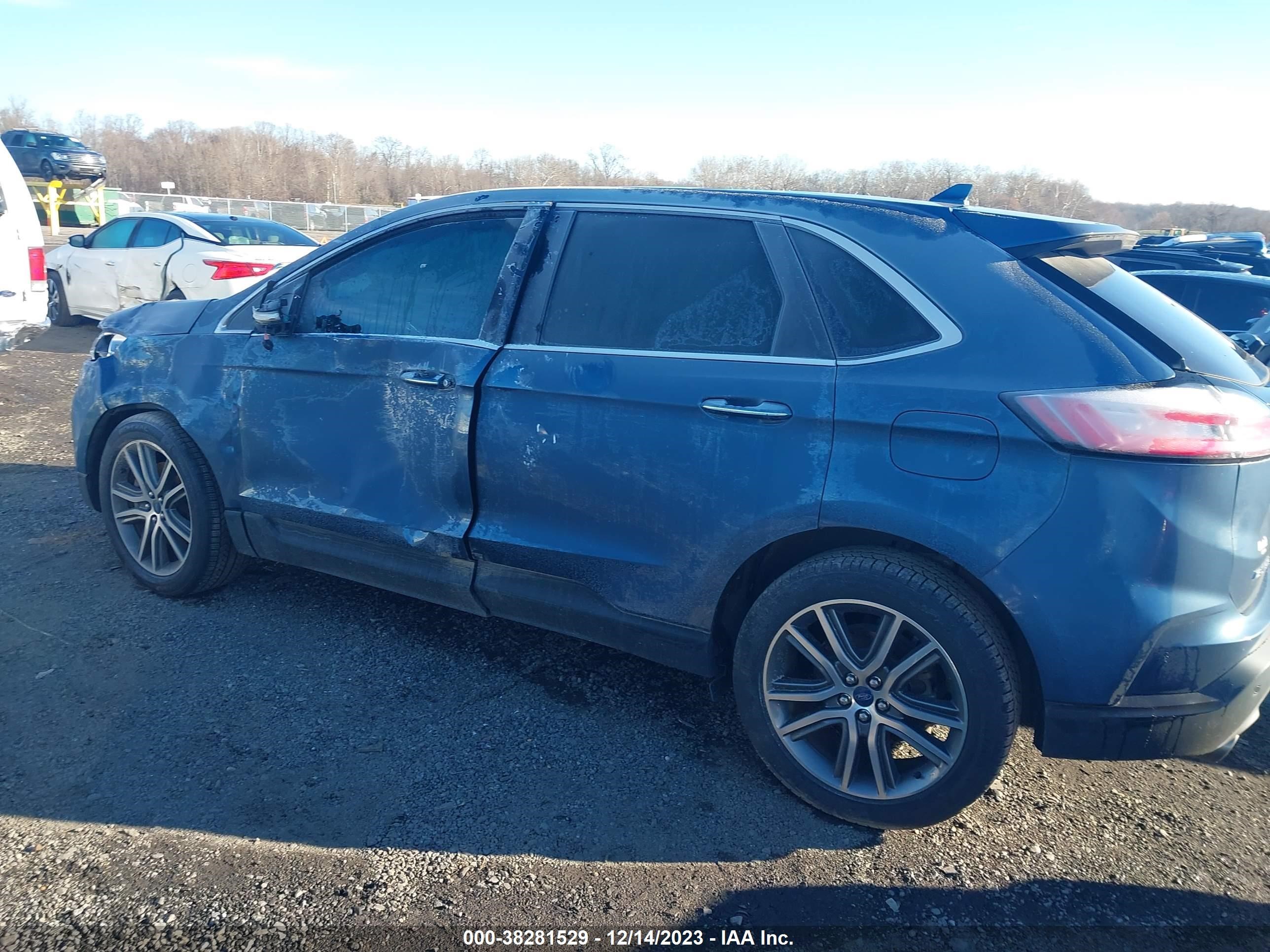 2019 Ford Edge Titanium vin: 2FMPK4K95KBC44512