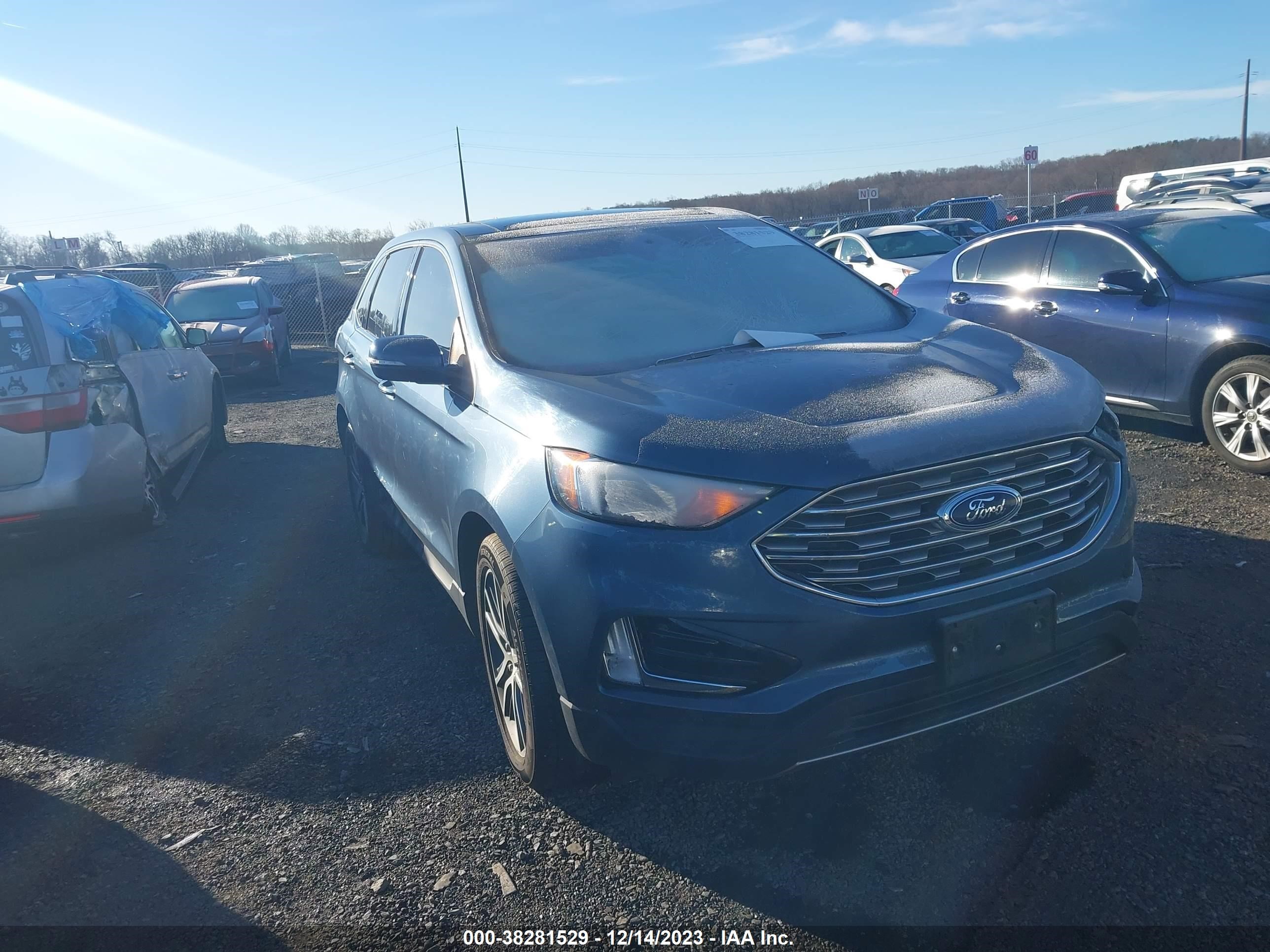 2019 Ford Edge Titanium vin: 2FMPK4K95KBC44512