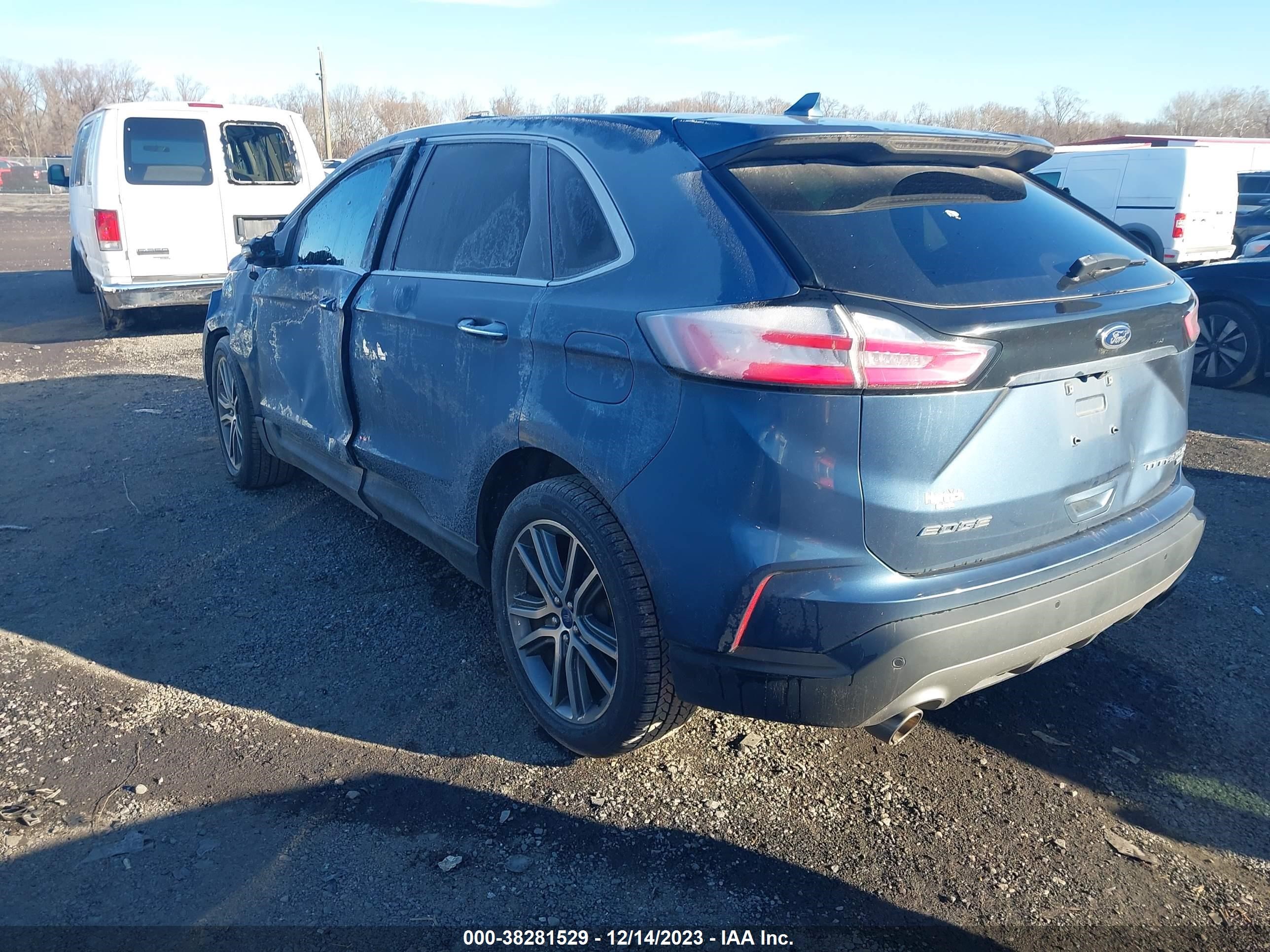 2019 Ford Edge Titanium vin: 2FMPK4K95KBC44512