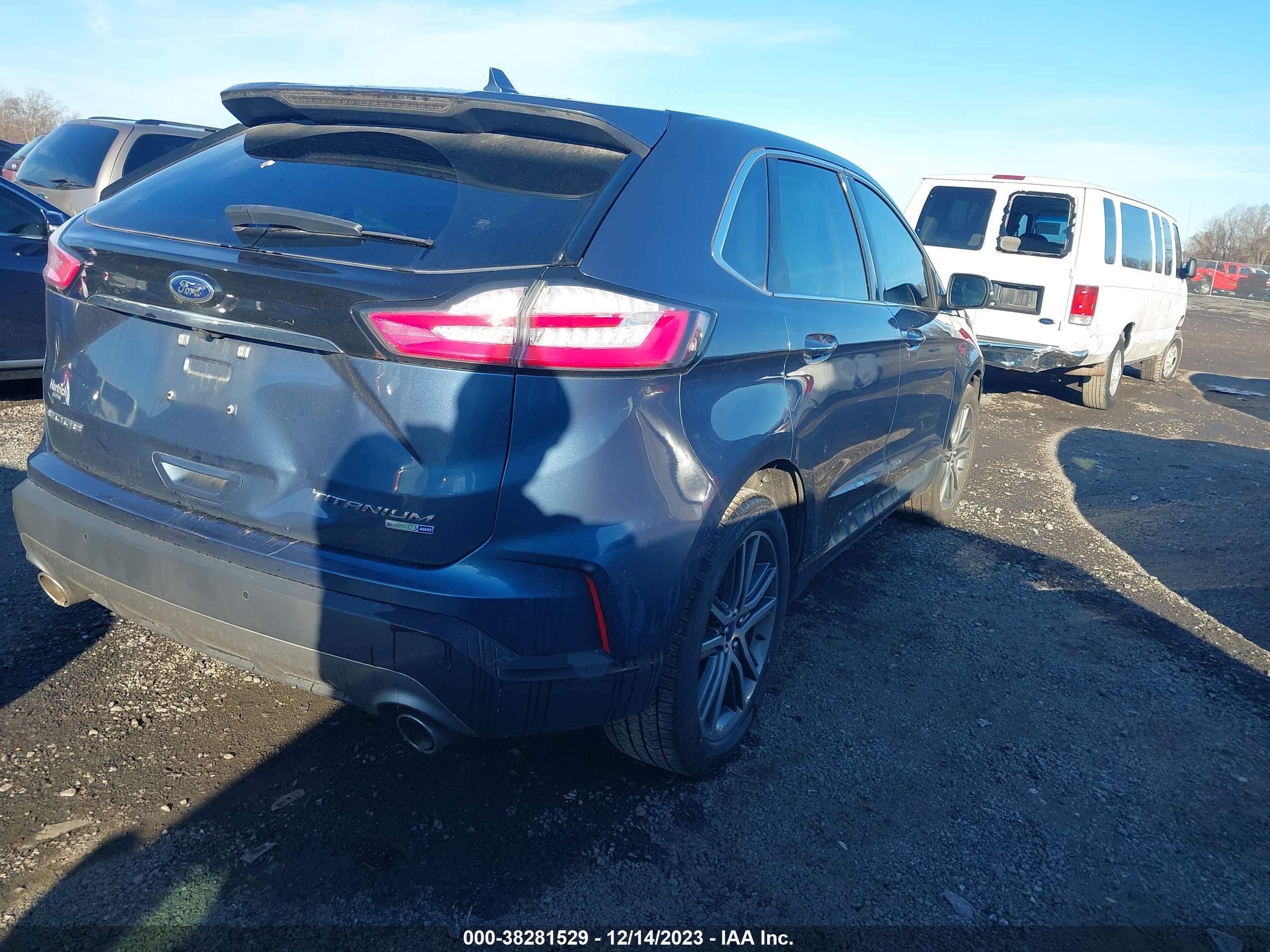 2019 Ford Edge Titanium vin: 2FMPK4K95KBC44512