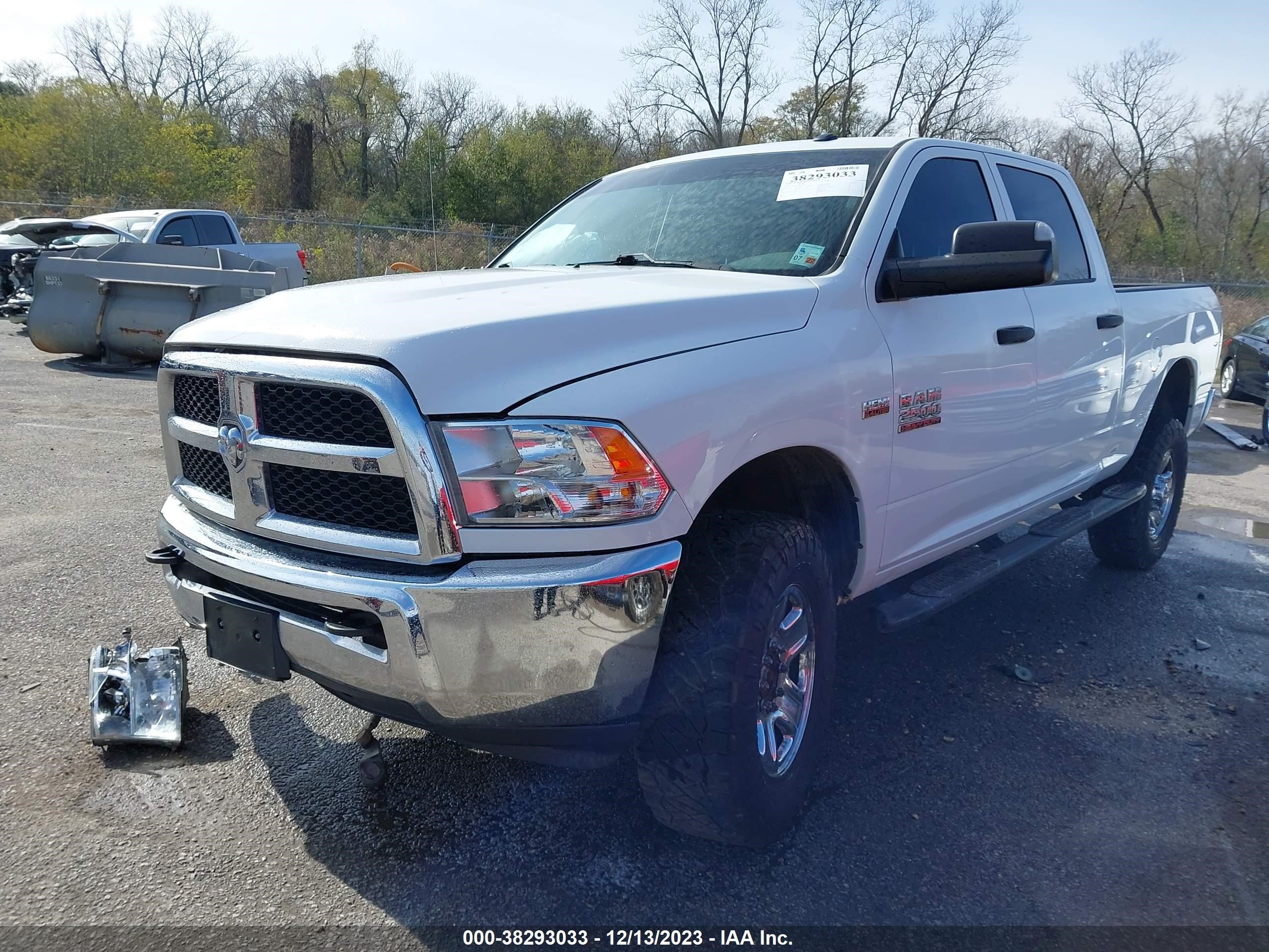 2018 Ram 2500 Tradesman 4X4 6'4 Box vin: 3C6UR5CJ5JG282827