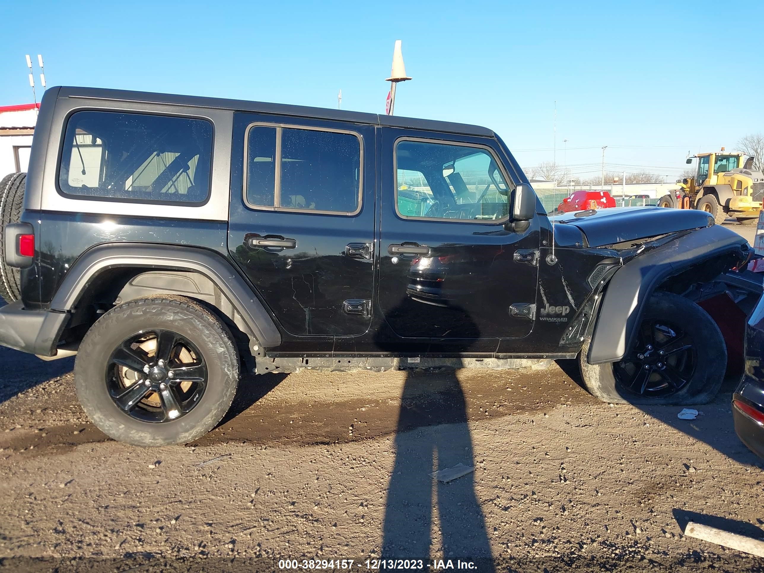 2021 Jeep Wrangler Unlimited Sport vin: 1C4HJXDN7MW554363