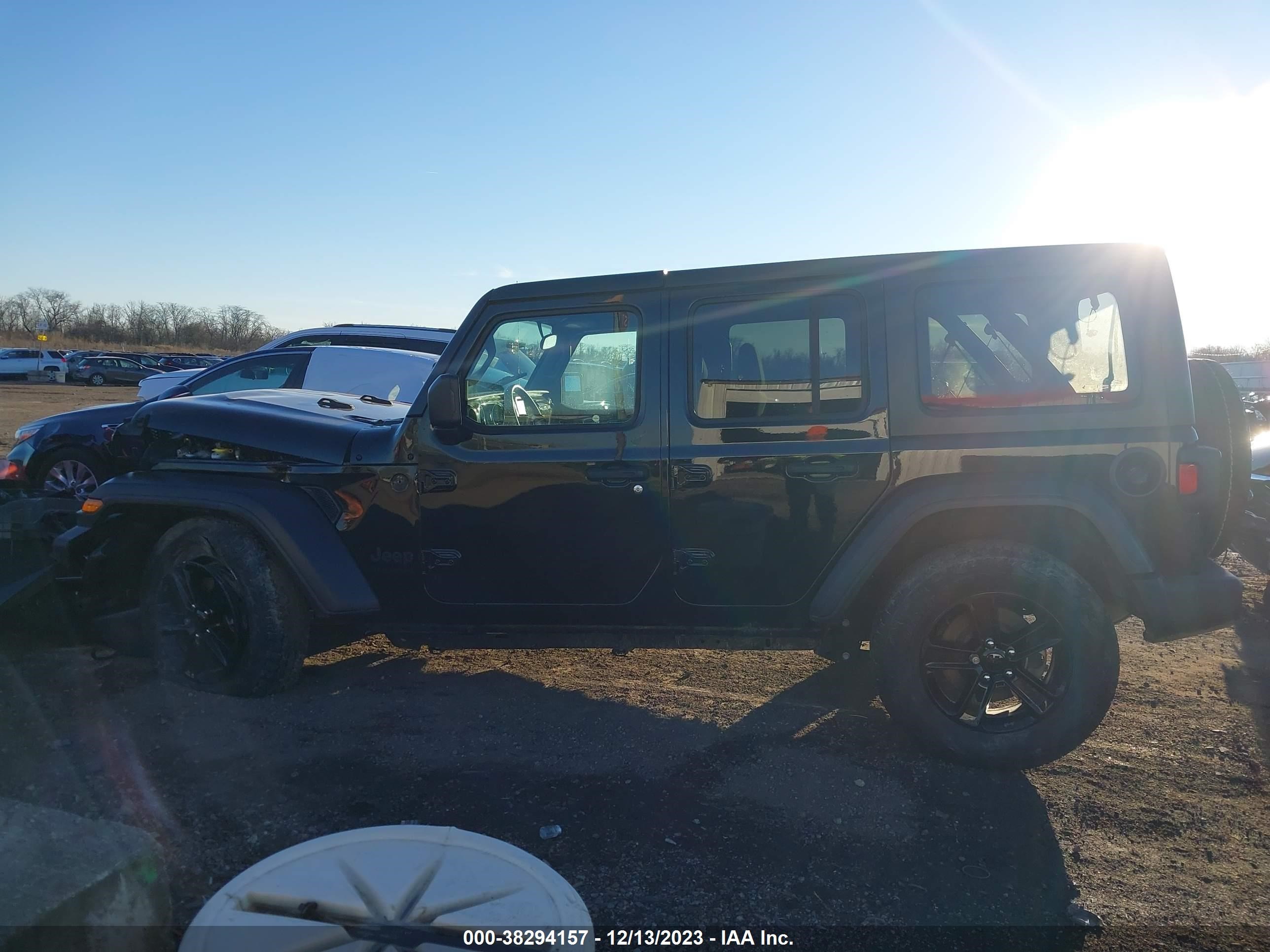 2021 Jeep Wrangler Unlimited Sport vin: 1C4HJXDN7MW554363