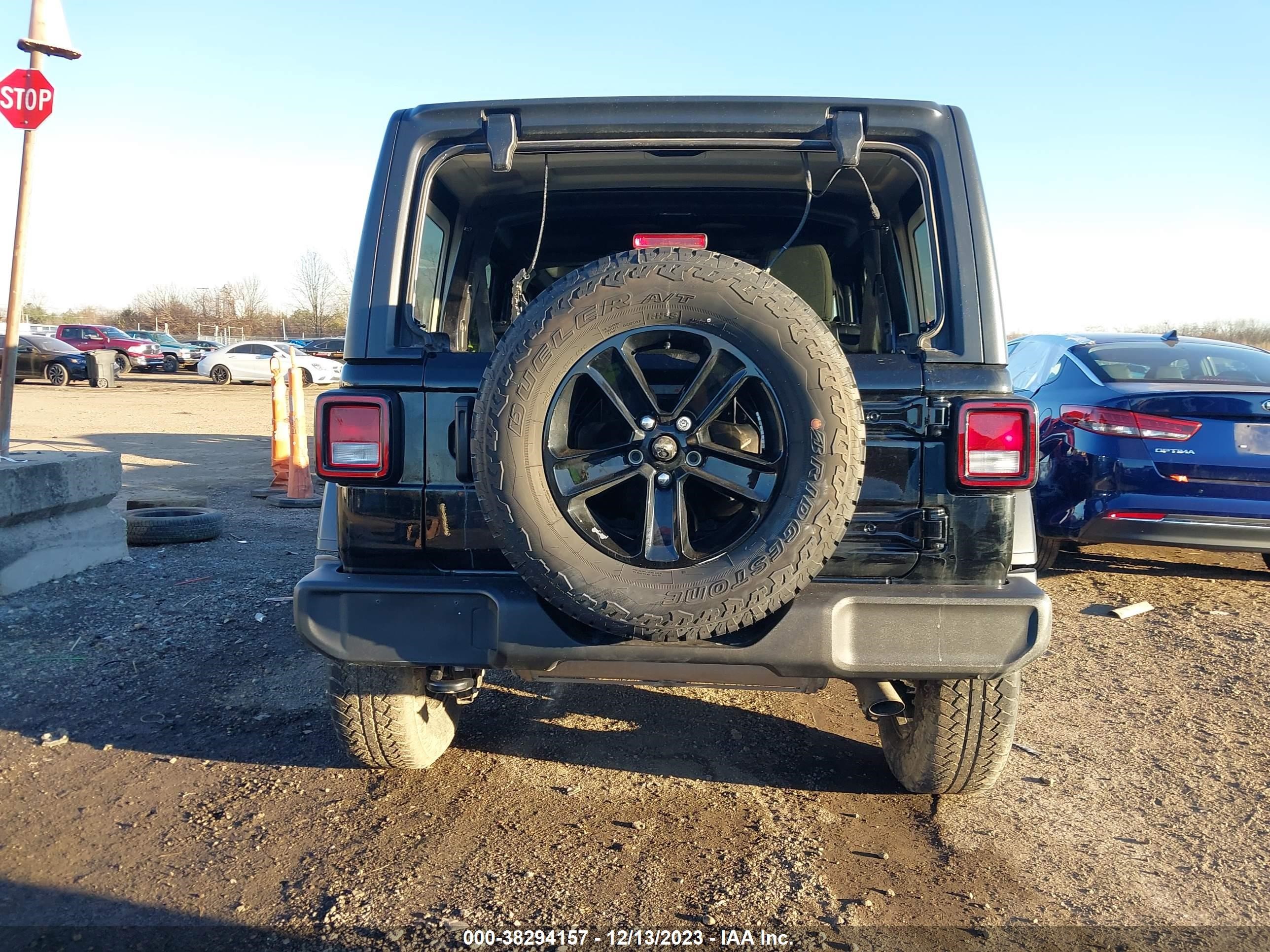 2021 Jeep Wrangler Unlimited Sport vin: 1C4HJXDN7MW554363