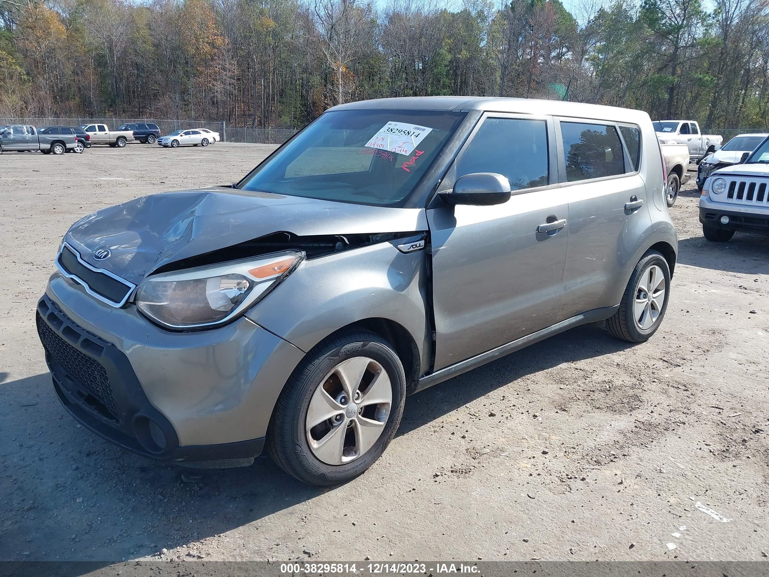 2015 Kia Soul vin: KNDJN2A22F7209001