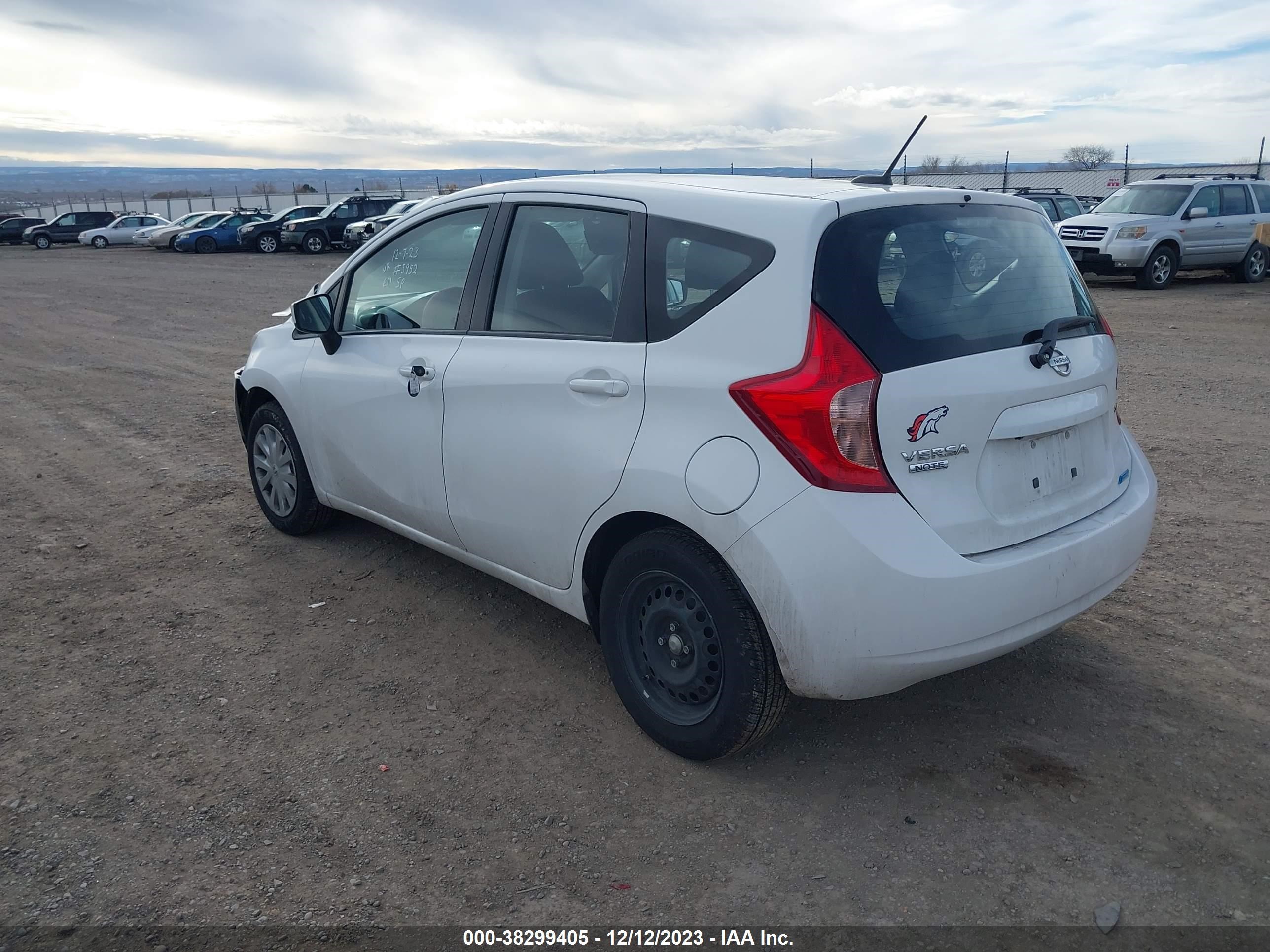 2016 Nissan Versa Note S Sr/S Plus/Sl/Sr/Sv vin: 3N1CE2CP3GL353156