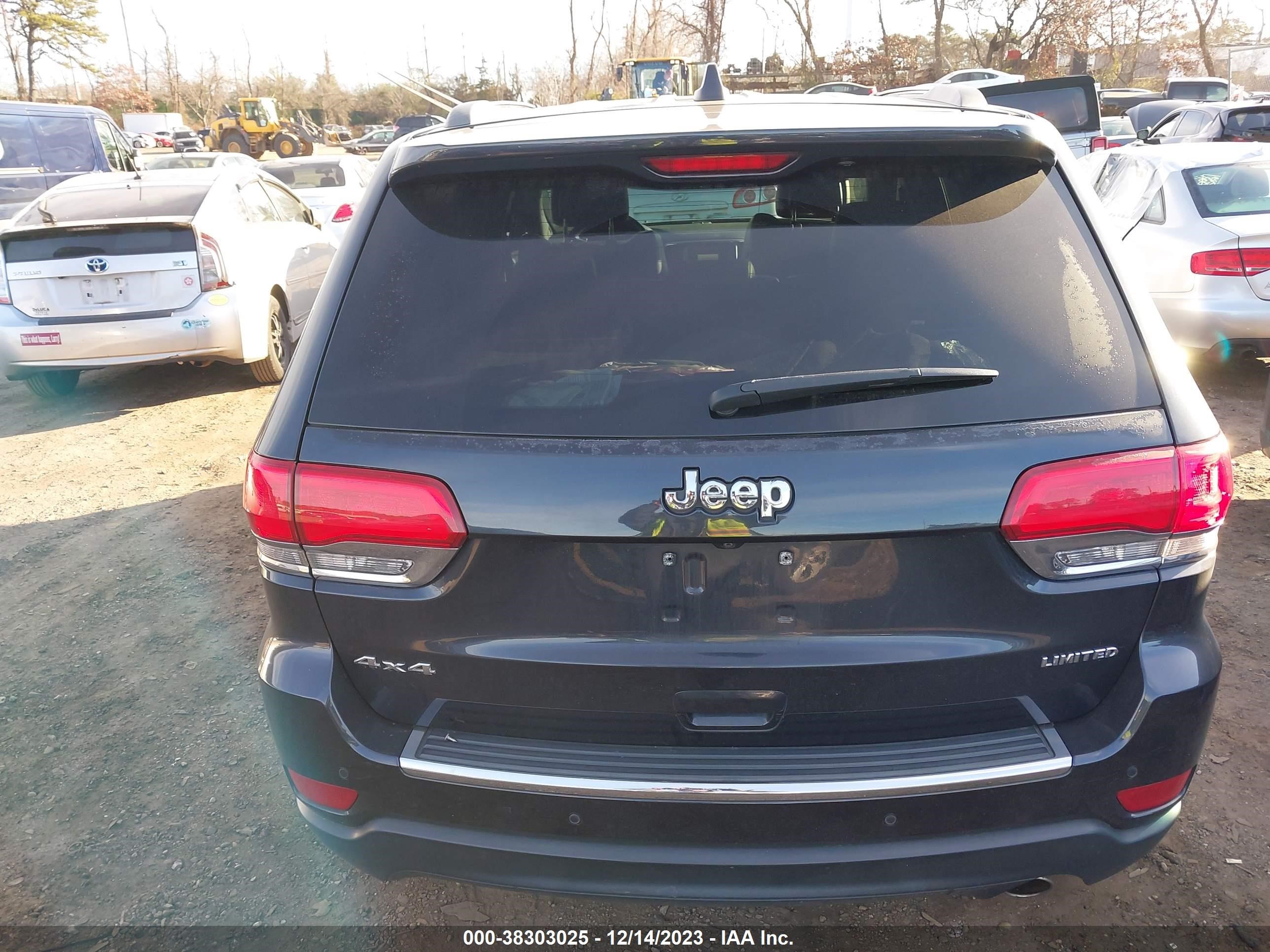 2015 Jeep Grand Cherokee Limited vin: 1C4RJFBG1FC166214