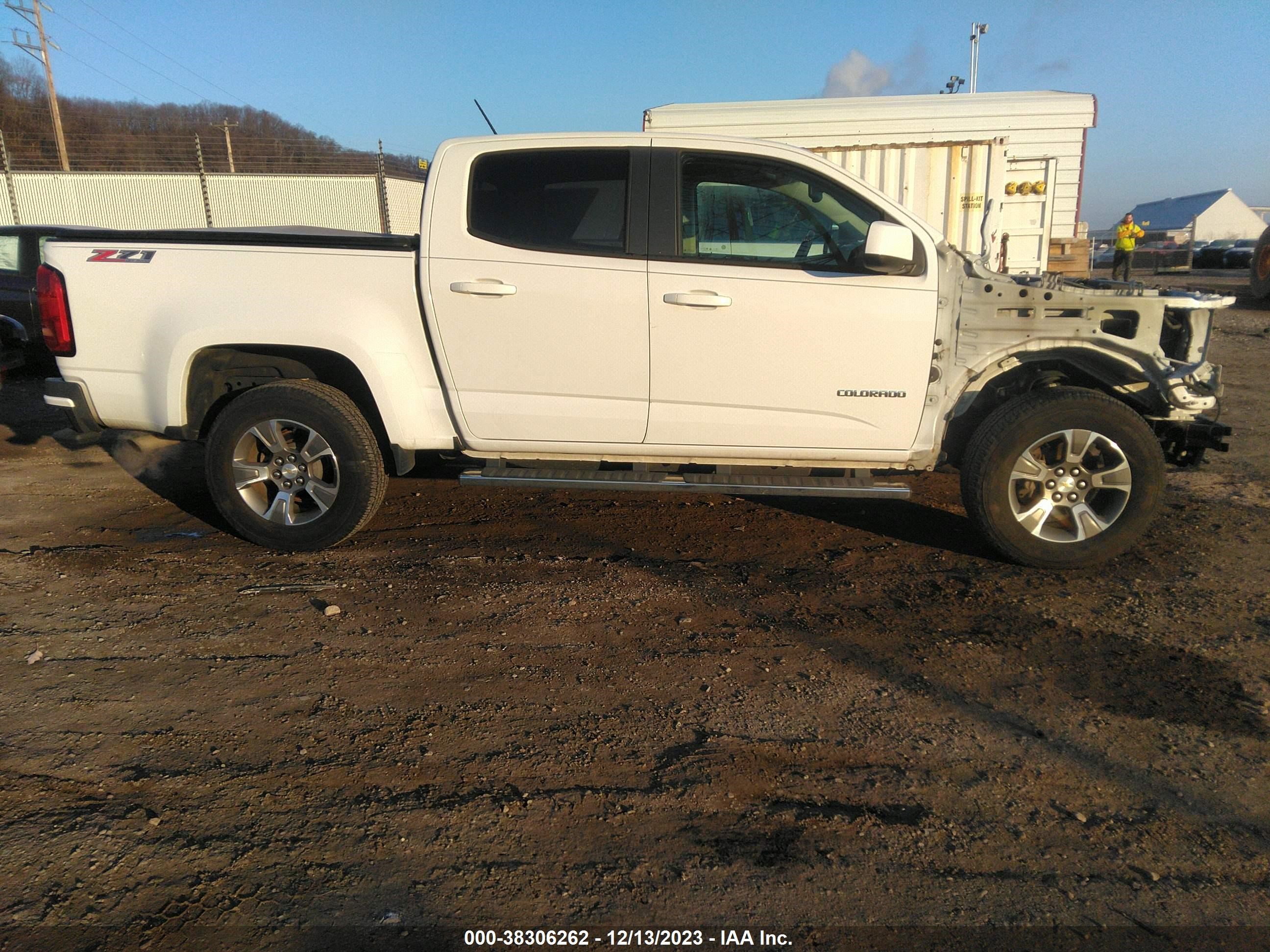 2019 Chevrolet Colorado Z71 vin: 1GCGTDEN8K1100183