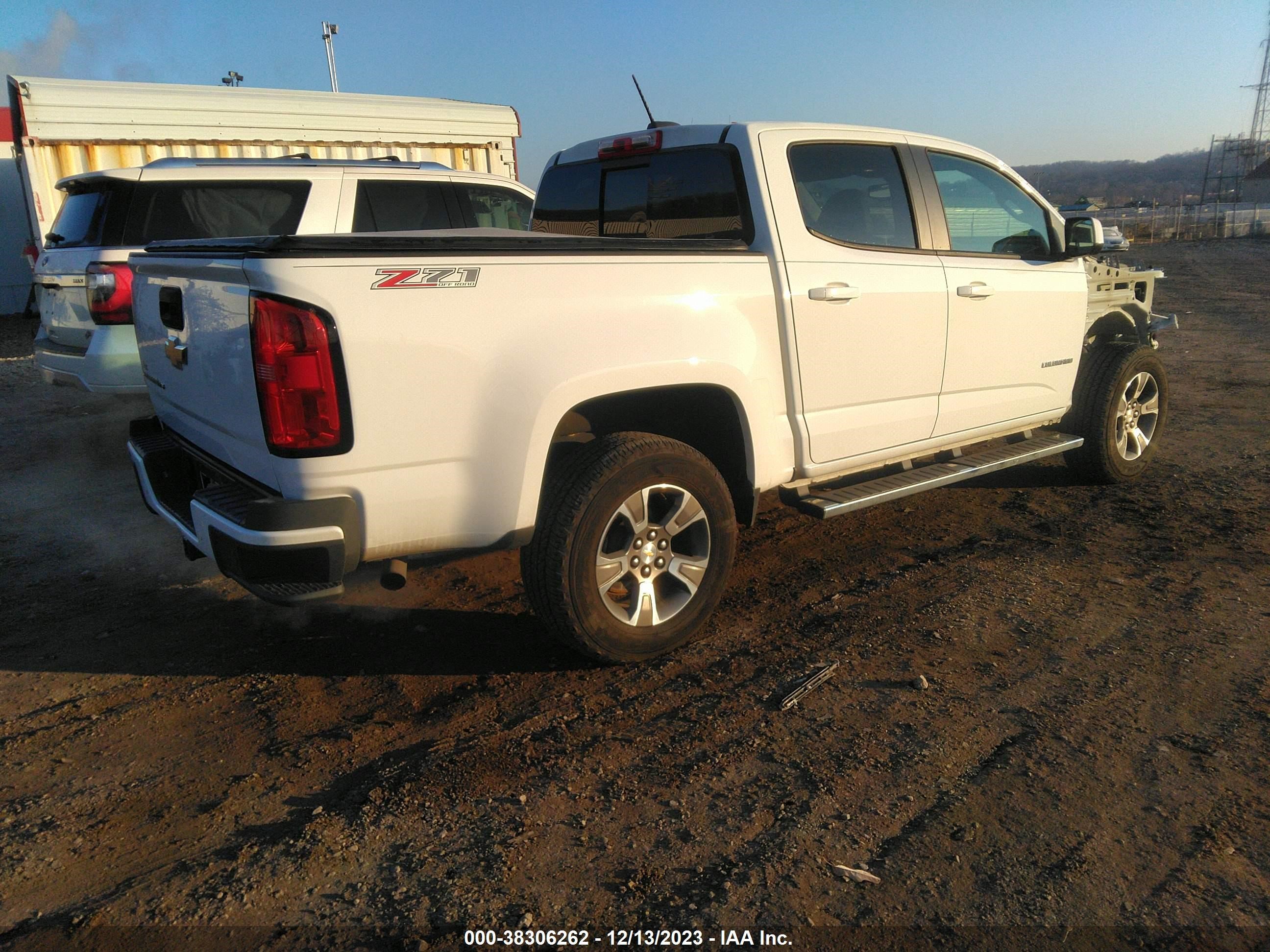 2019 Chevrolet Colorado Z71 vin: 1GCGTDEN8K1100183