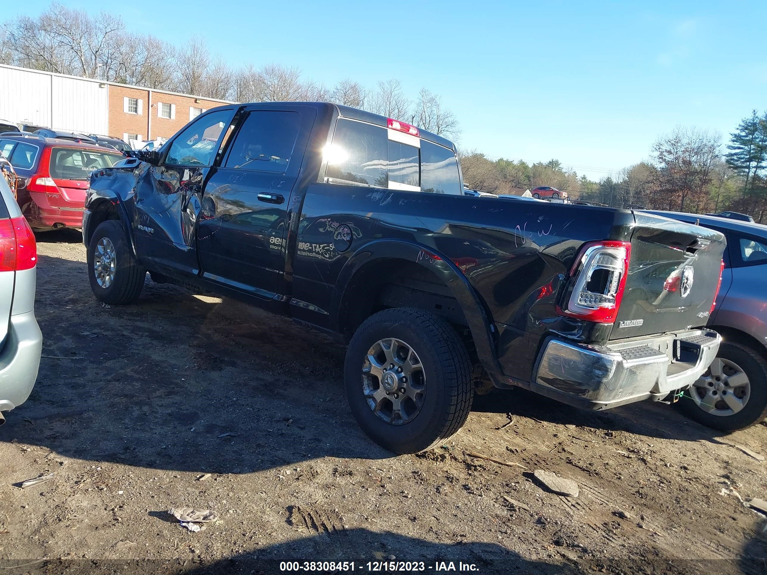 2022 Ram 2500 Laramie 4X4 6'4 Box vin: 3C6UR5FL4NG297287