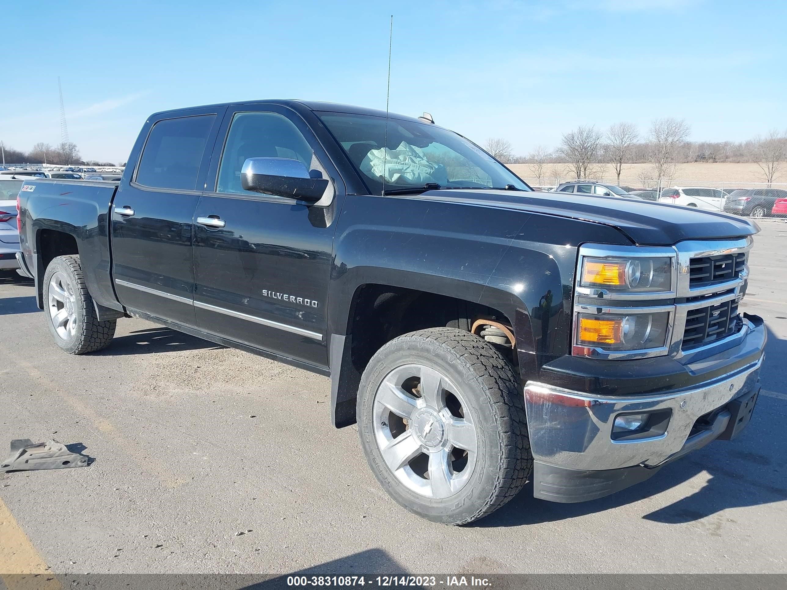 2014 Chevrolet Silverado 1500 2Lz vin: 3GCUKSEC6EG126568