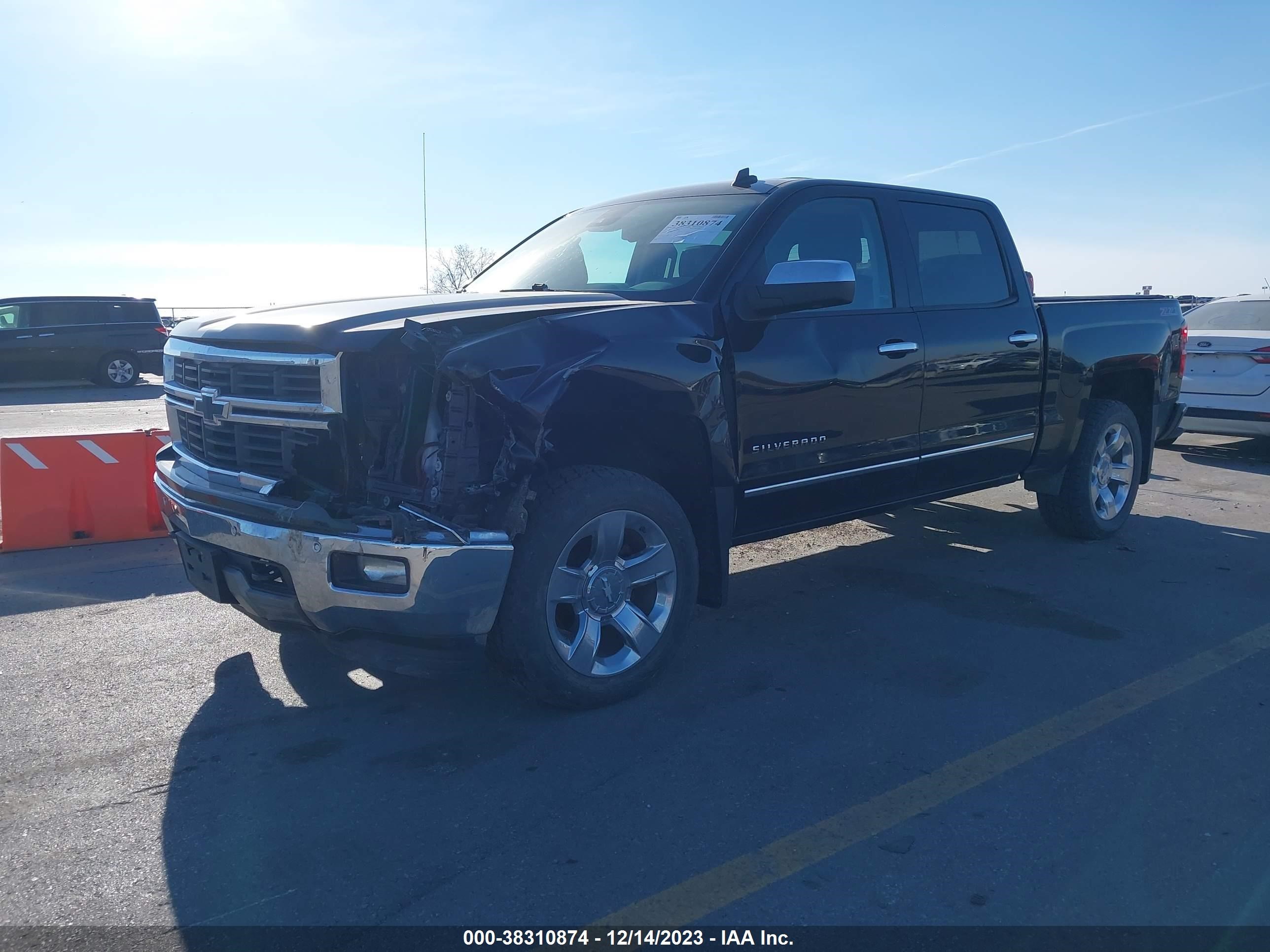 2014 Chevrolet Silverado 1500 2Lz vin: 3GCUKSEC6EG126568