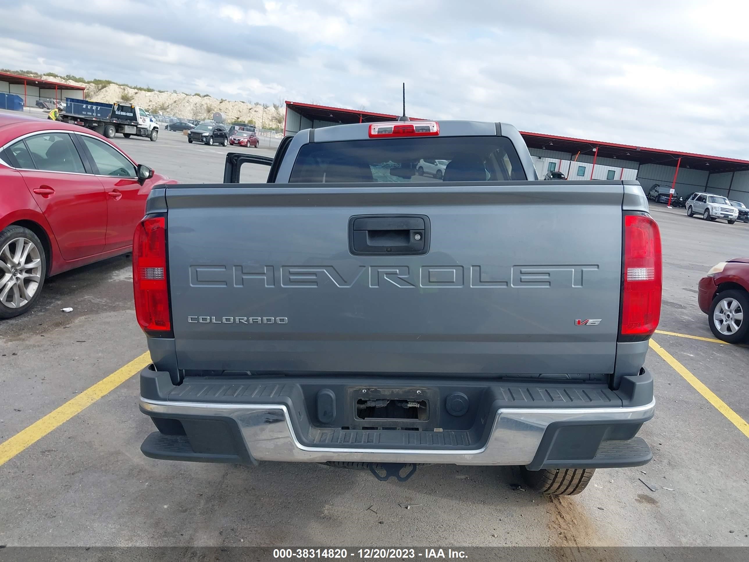 2021 Chevrolet Colorado 2Wd Short Box Wt vin: 1GCGSBENXM1162498