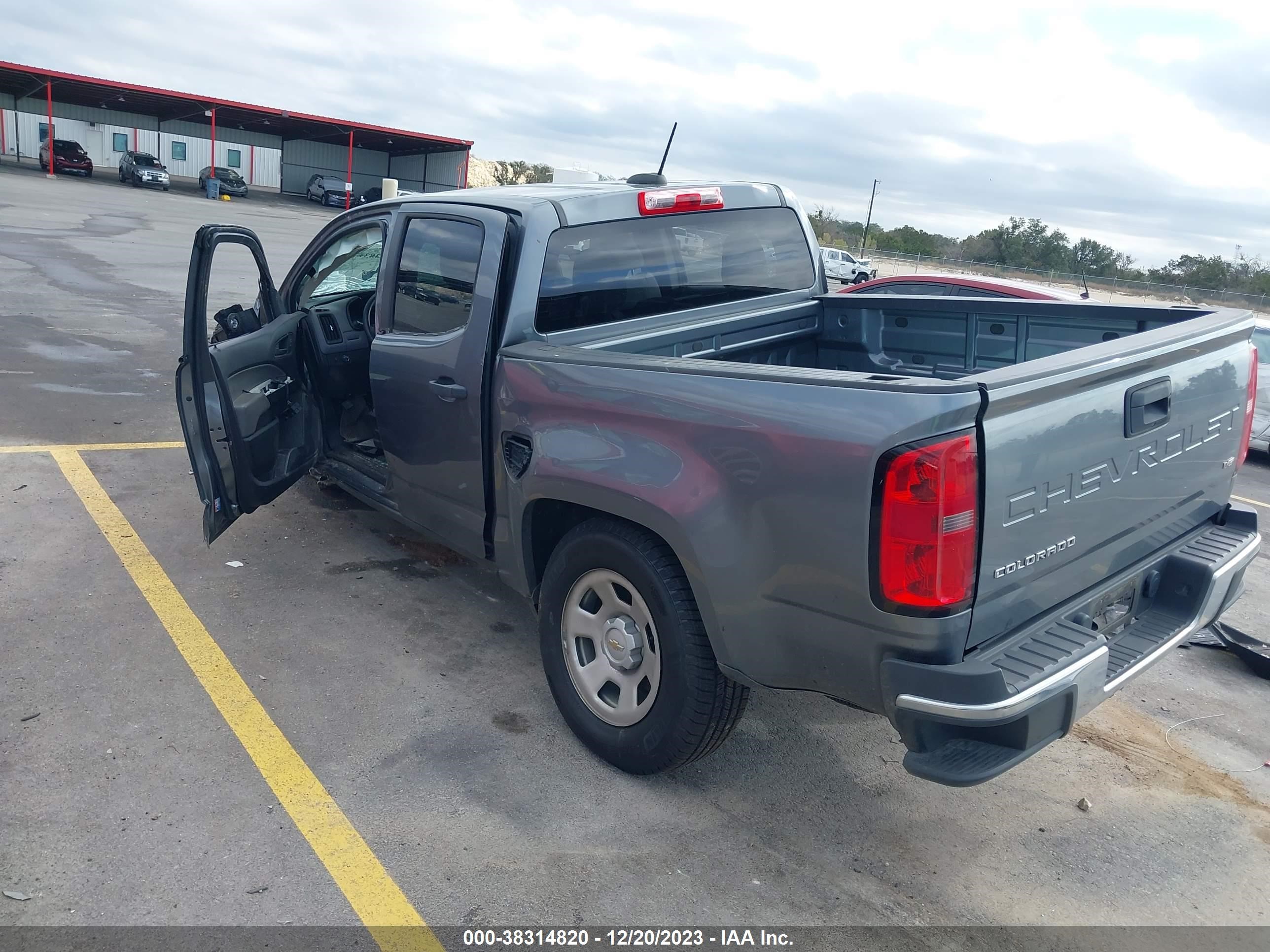 2021 Chevrolet Colorado 2Wd Short Box Wt vin: 1GCGSBENXM1162498