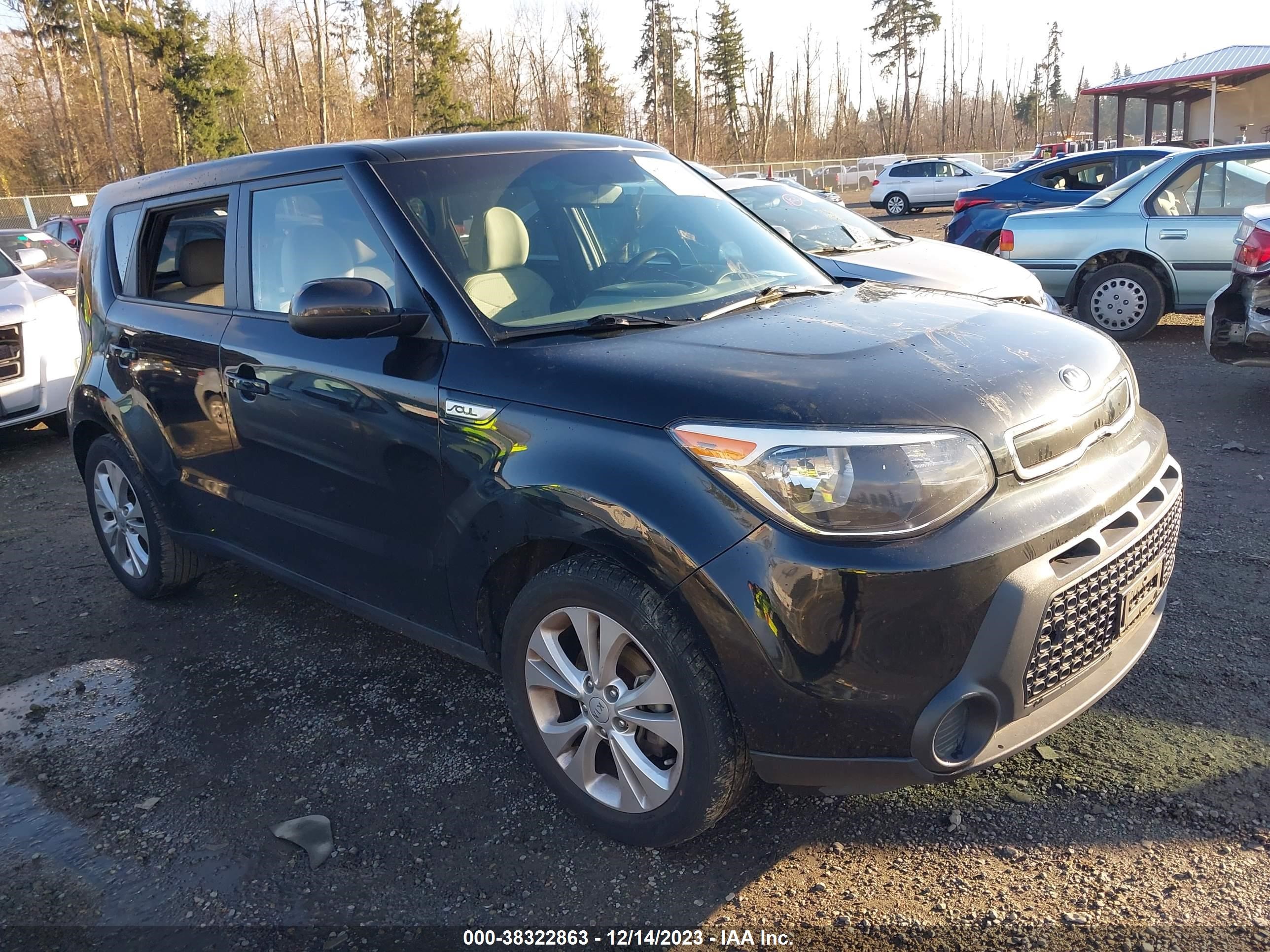 2015 Kia Soul + vin: KNDJP3A57F7112225