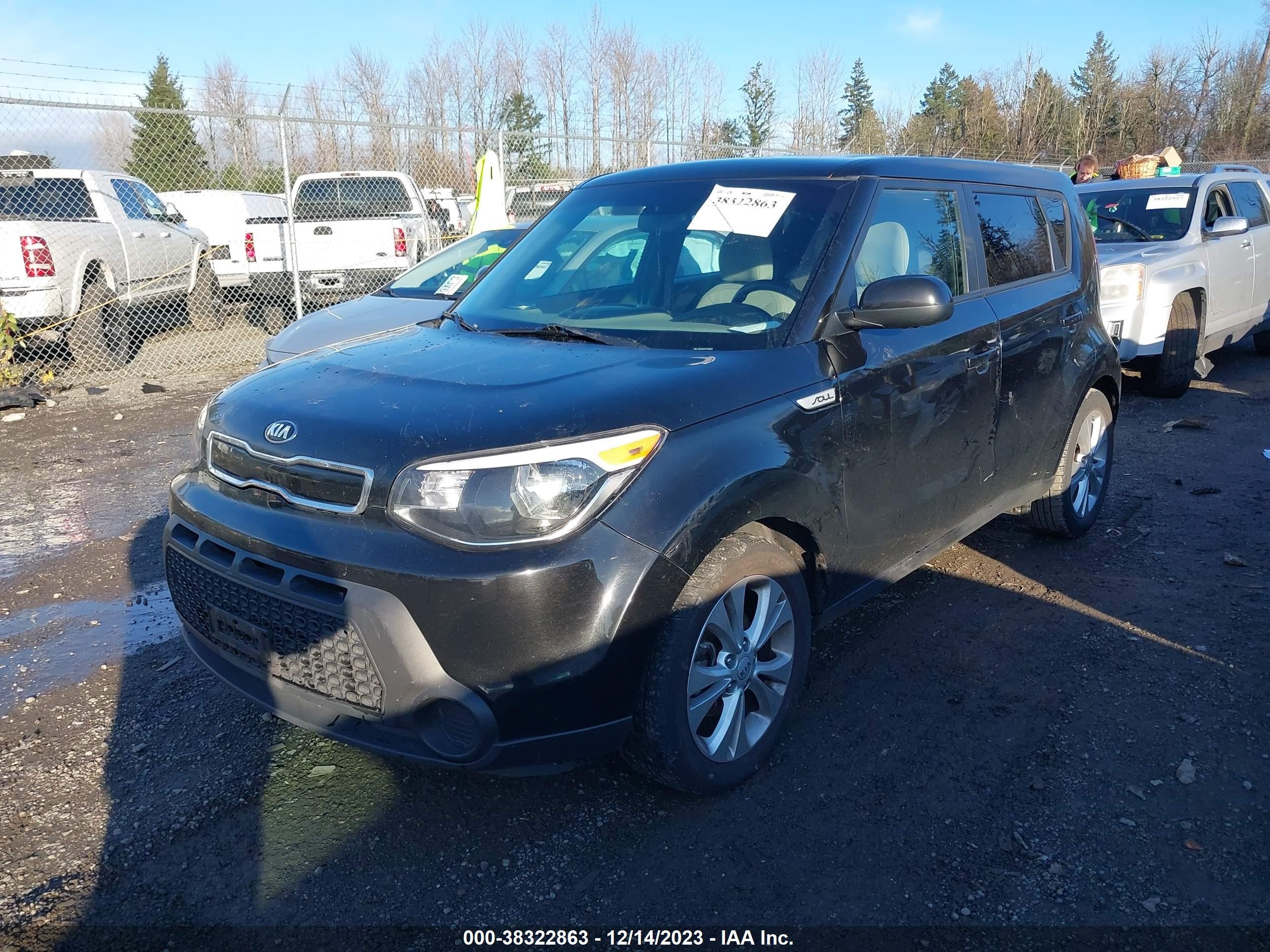 2015 Kia Soul + vin: KNDJP3A57F7112225