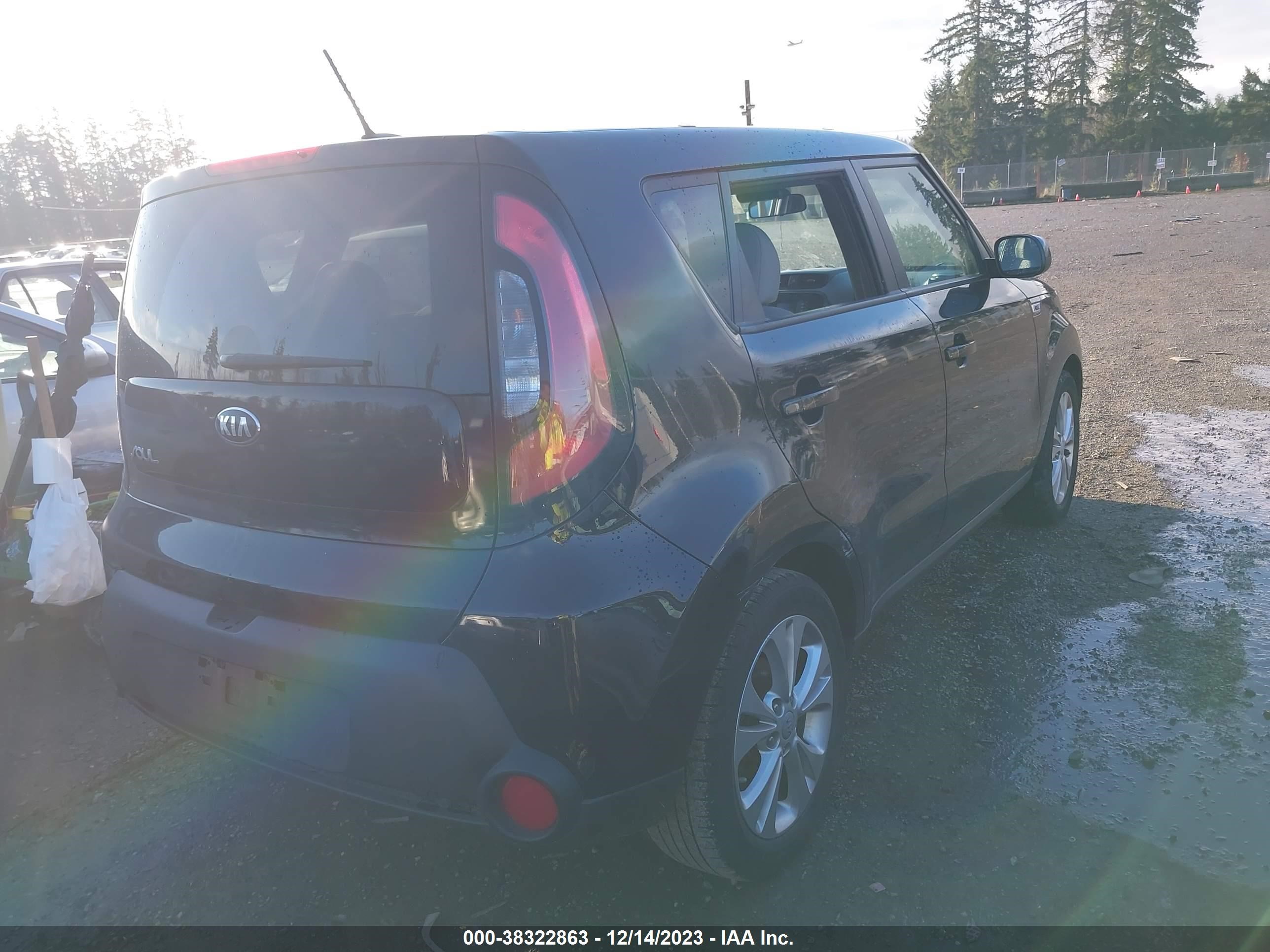 2015 Kia Soul + vin: KNDJP3A57F7112225