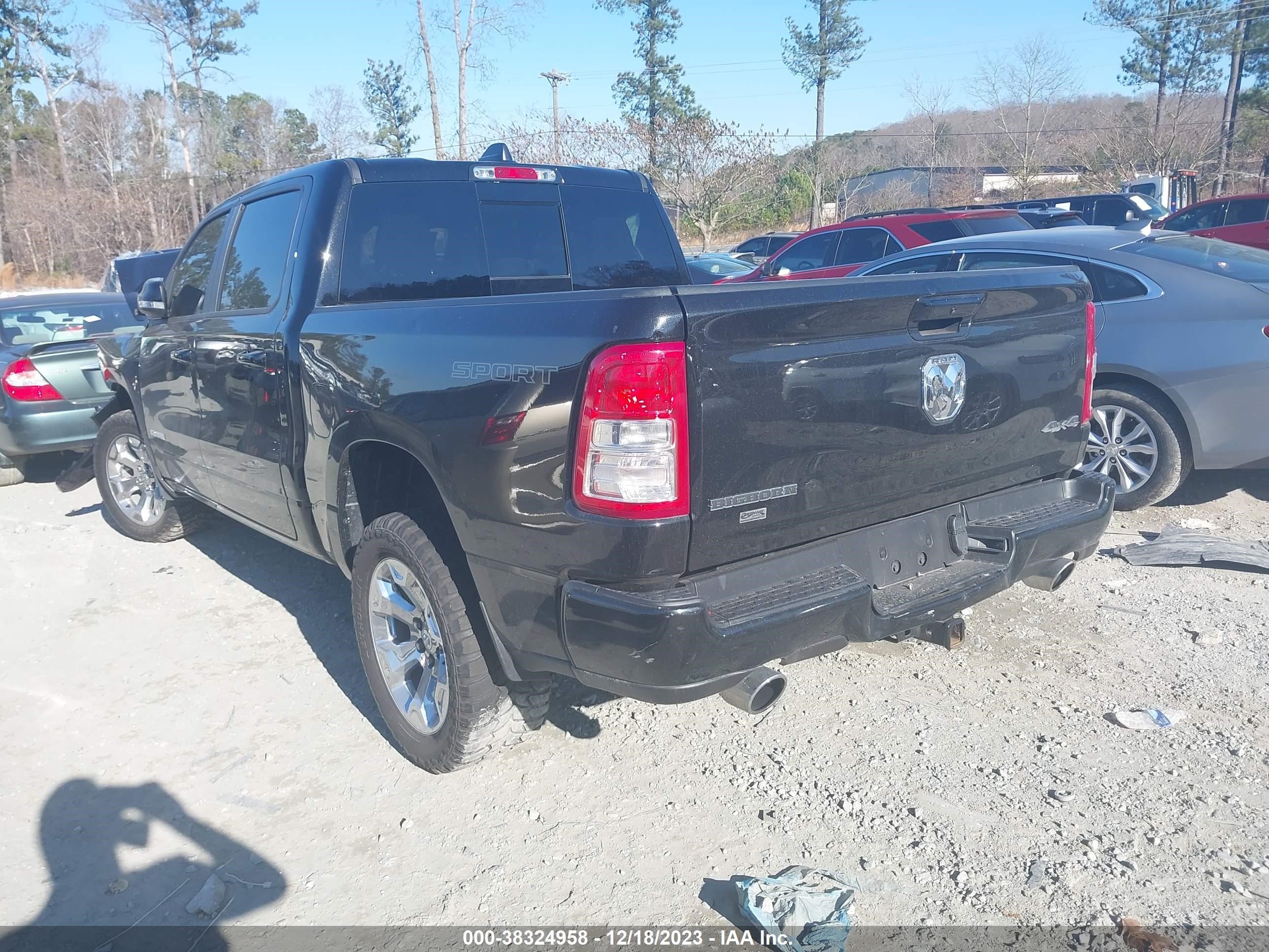 2022 Ram 1500 vin: 1C6SRFFT1NN407023