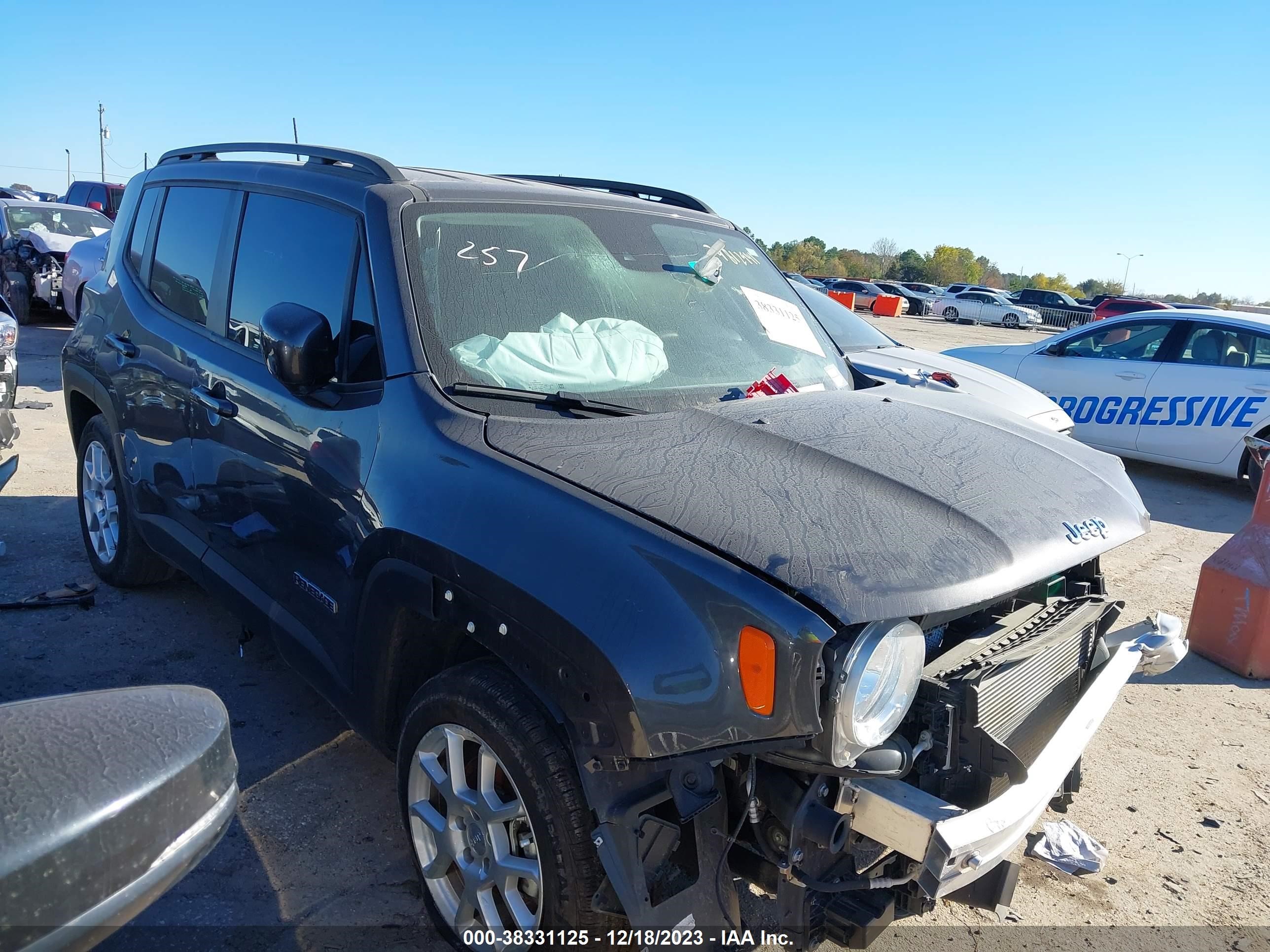 2021 Jeep Renegade Latitude Fwd vin: ZACNJCBB4MPN22727