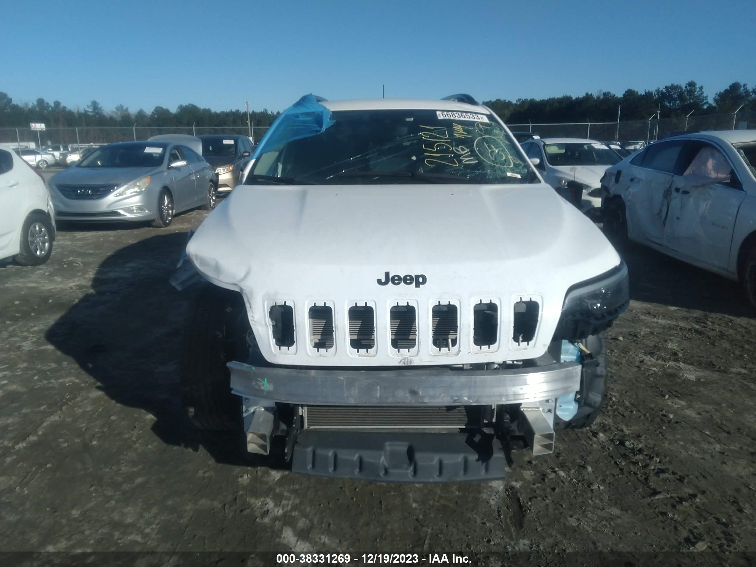 2021 Jeep Cherokee Altitude Fwd vin: 1C4PJLLBXMD215121