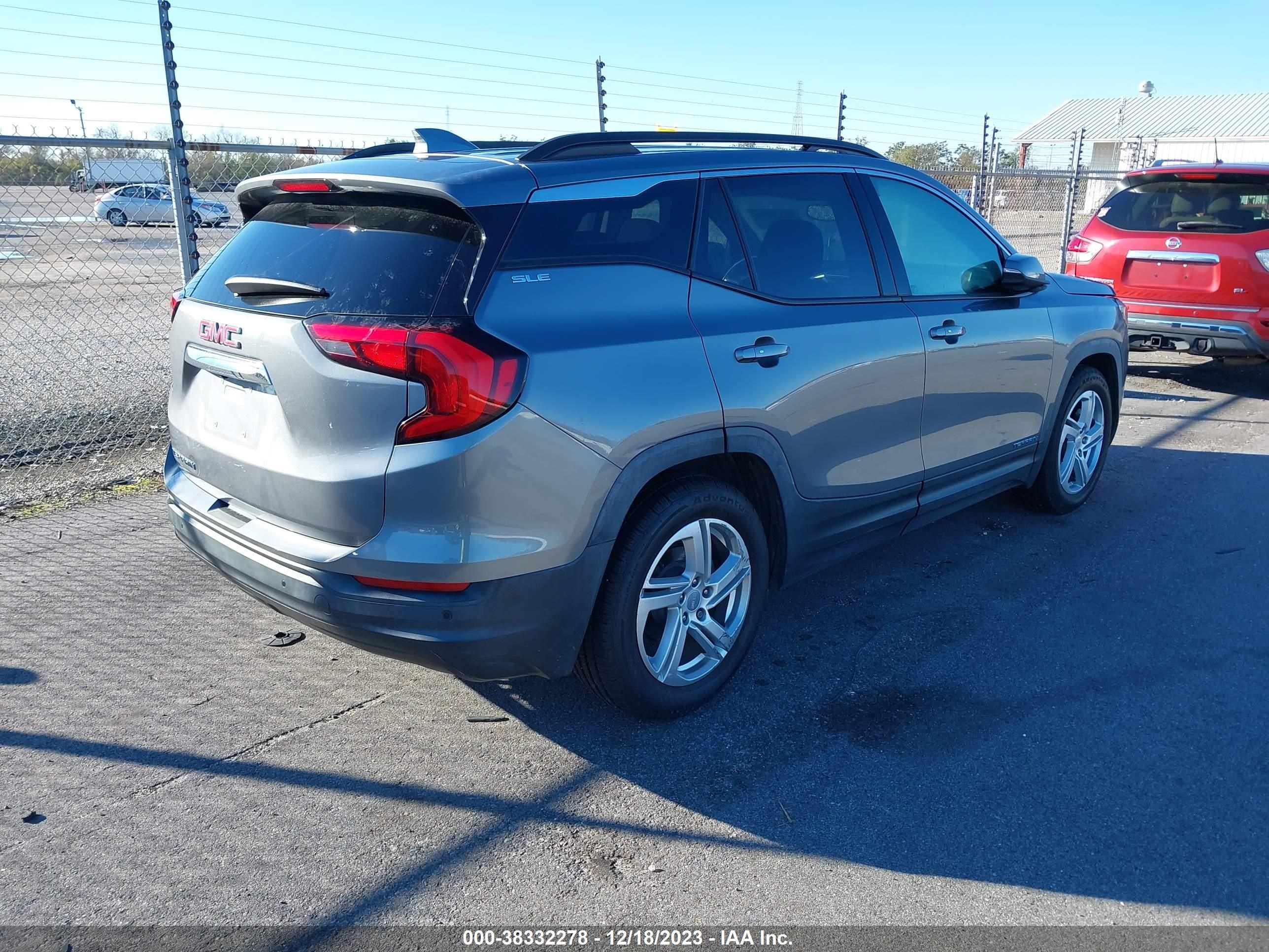 2019 GMC Terrain Sle vin: 3GKALMEV9KL394924