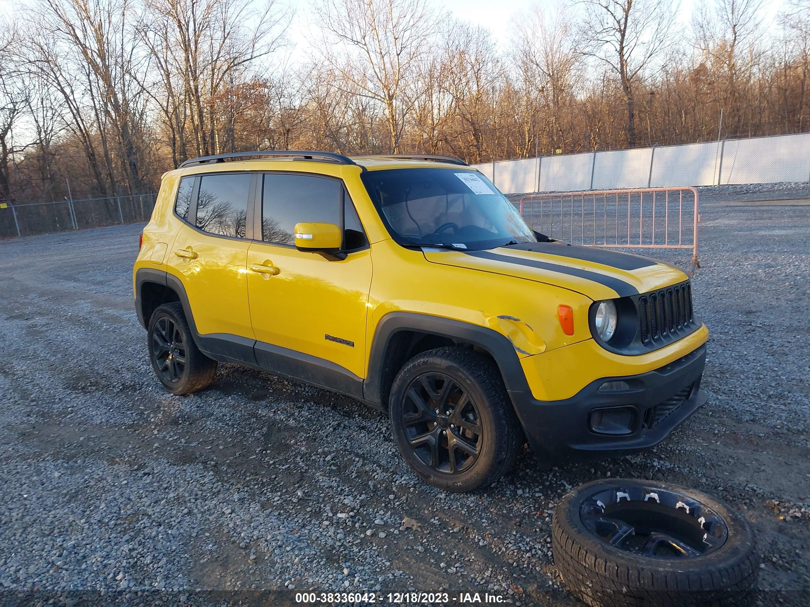 2017 Jeep Renegade Altitude 4X4 vin: ZACCJBBB2HPG52113