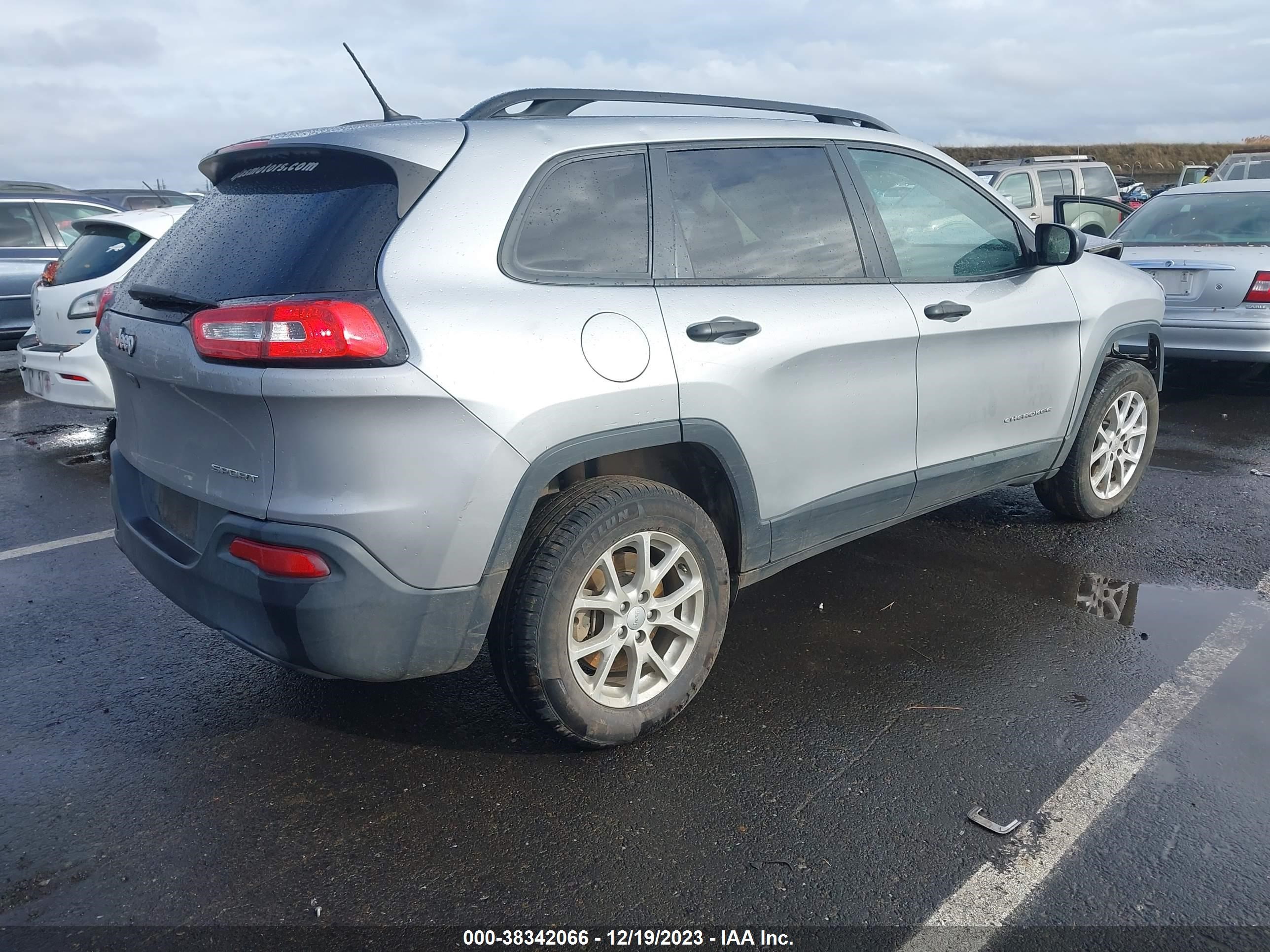 2017 Jeep Cherokee Sport 4X4 vin: 1C4PJMAB9HW569442