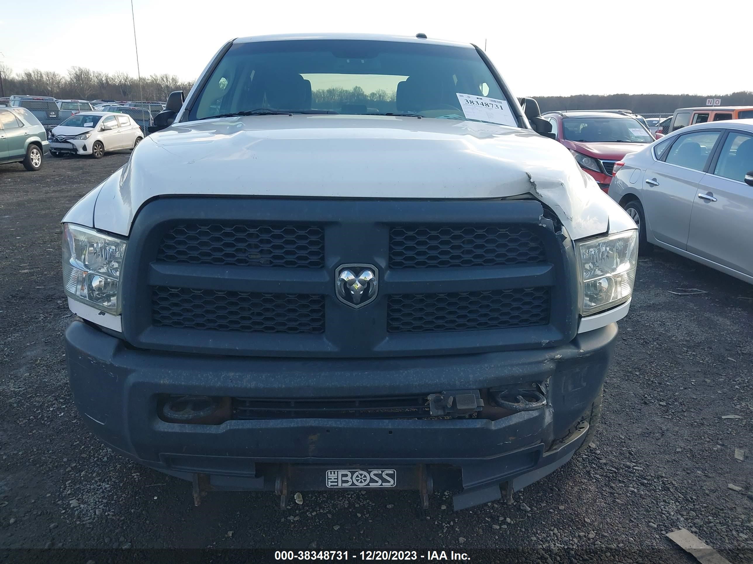 2013 Ram 2500 Tradesman vin: 3C6TR5HT8DG533866