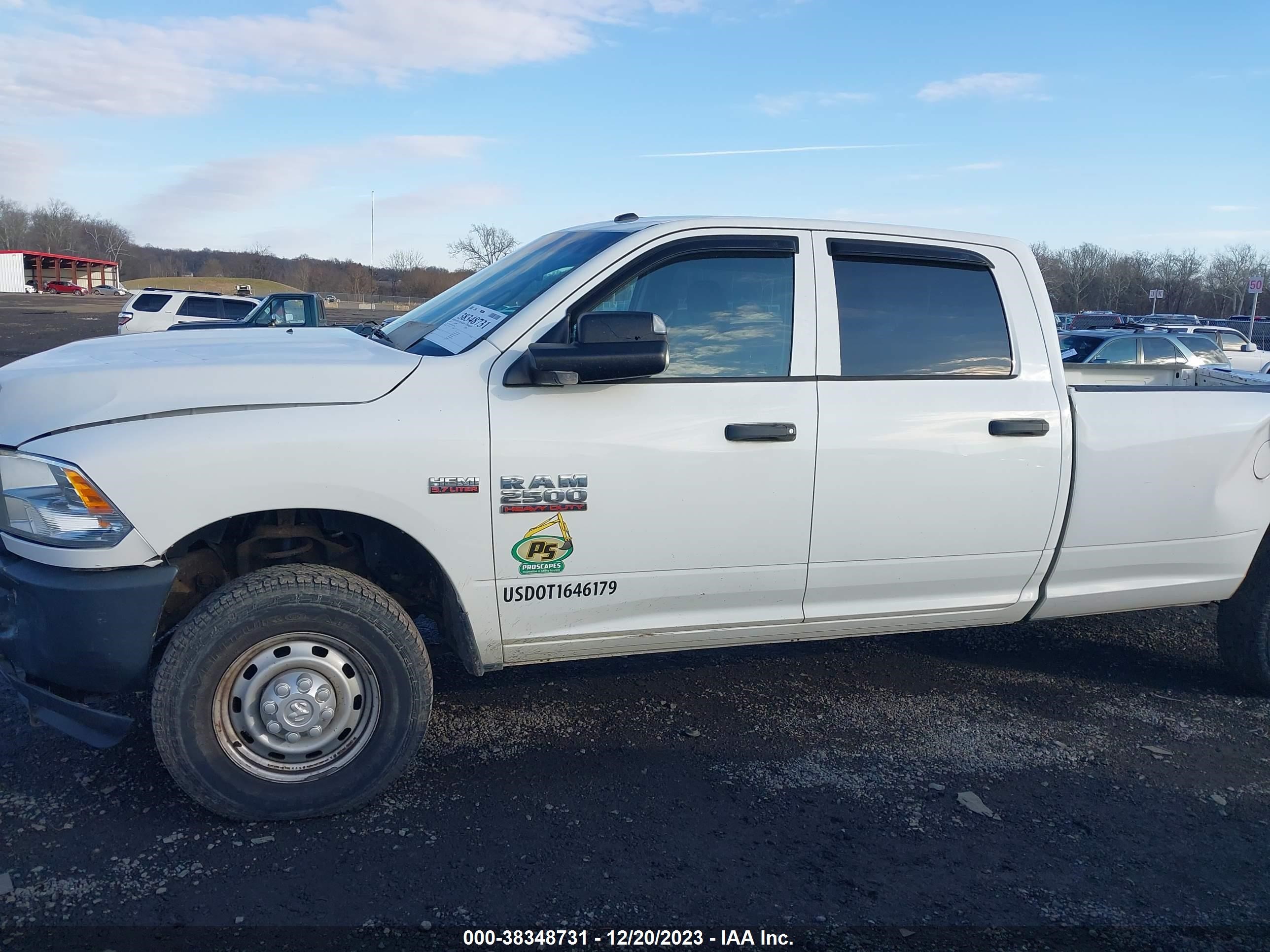 2013 Ram 2500 Tradesman vin: 3C6TR5HT8DG533866