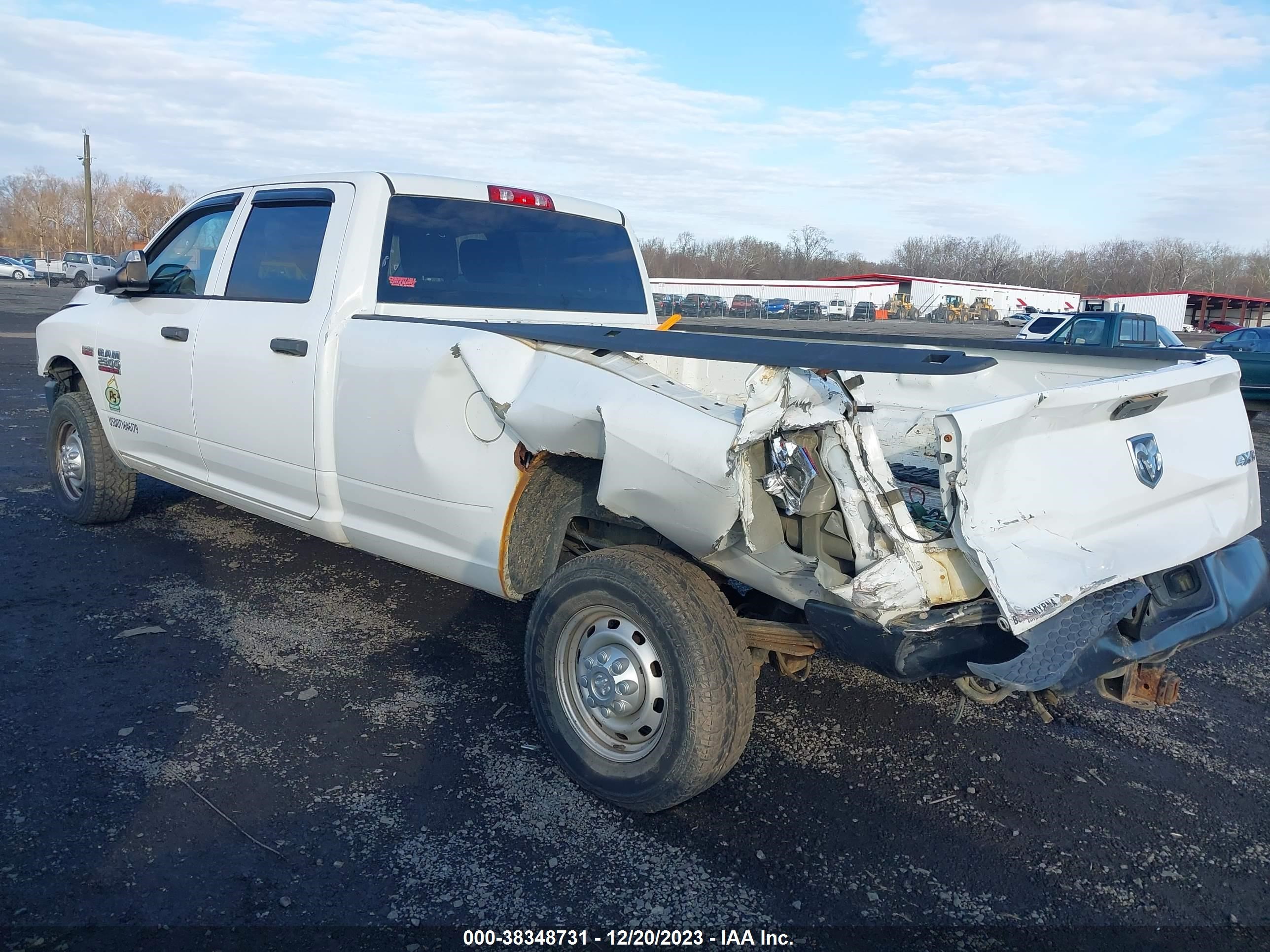 2013 Ram 2500 Tradesman vin: 3C6TR5HT8DG533866