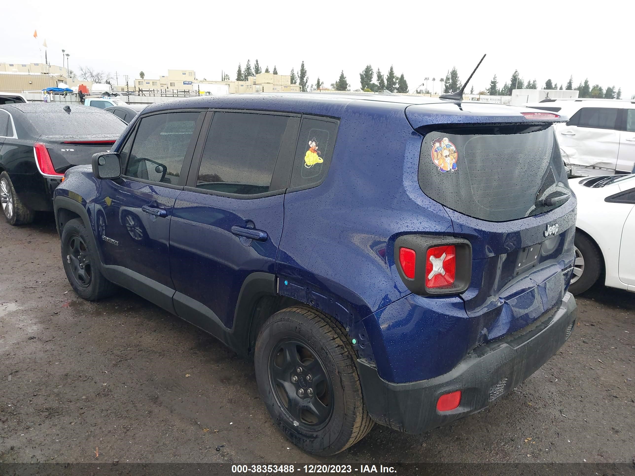 2016 Jeep Renegade Sport vin: ZACCJAAT1GPC96420