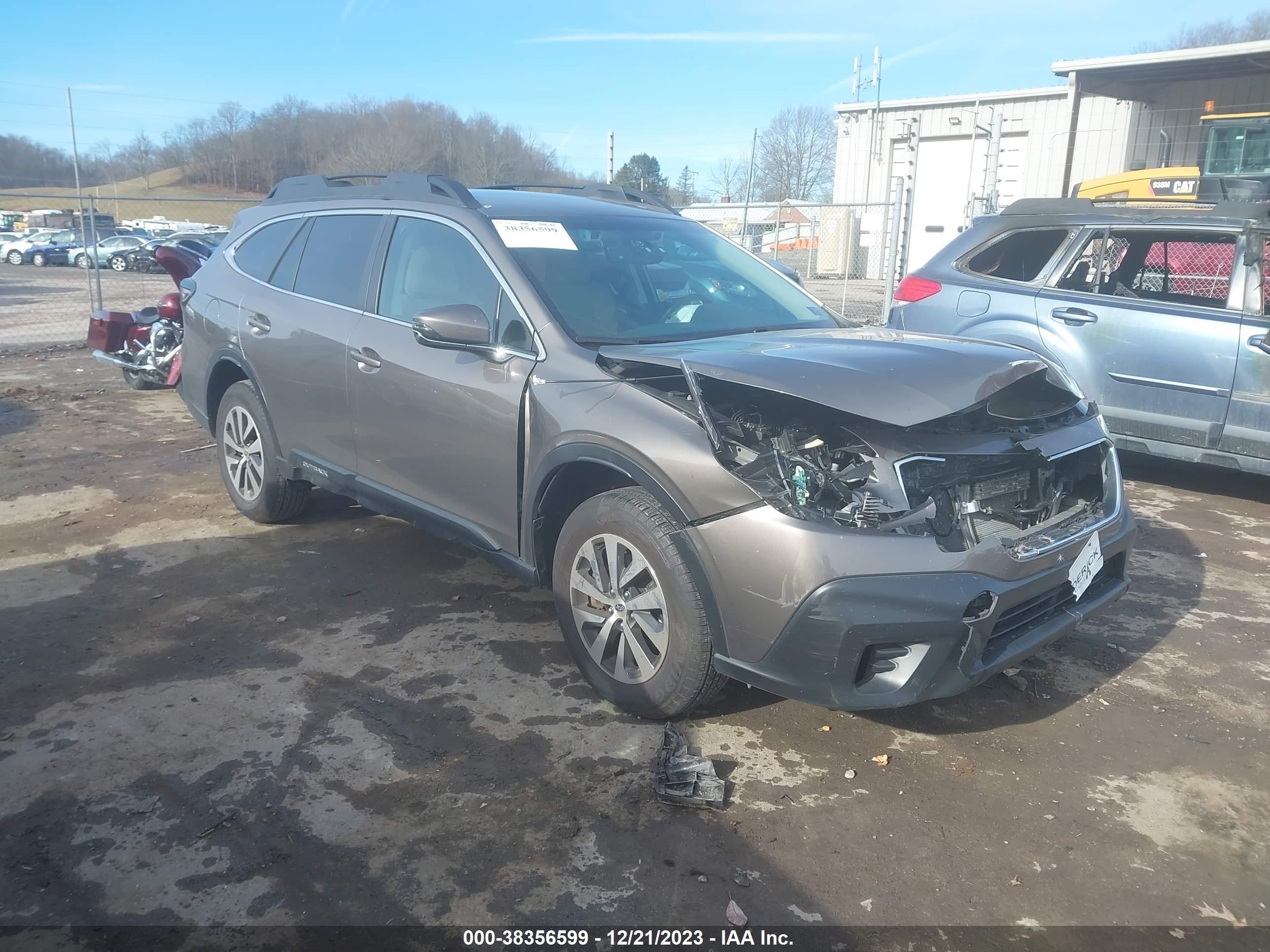 2021 Subaru Outback Premium vin: 4S4BTACC4M3171734