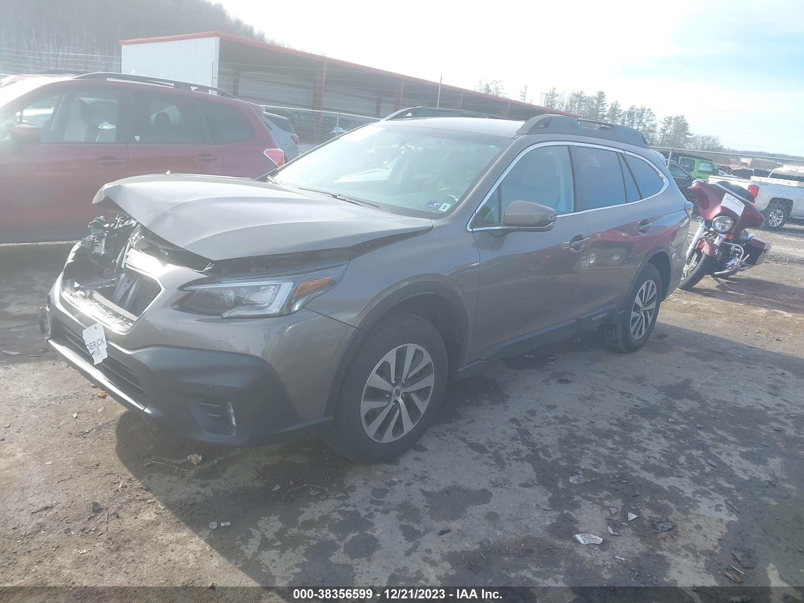 2021 Subaru Outback Premium vin: 4S4BTACC4M3171734