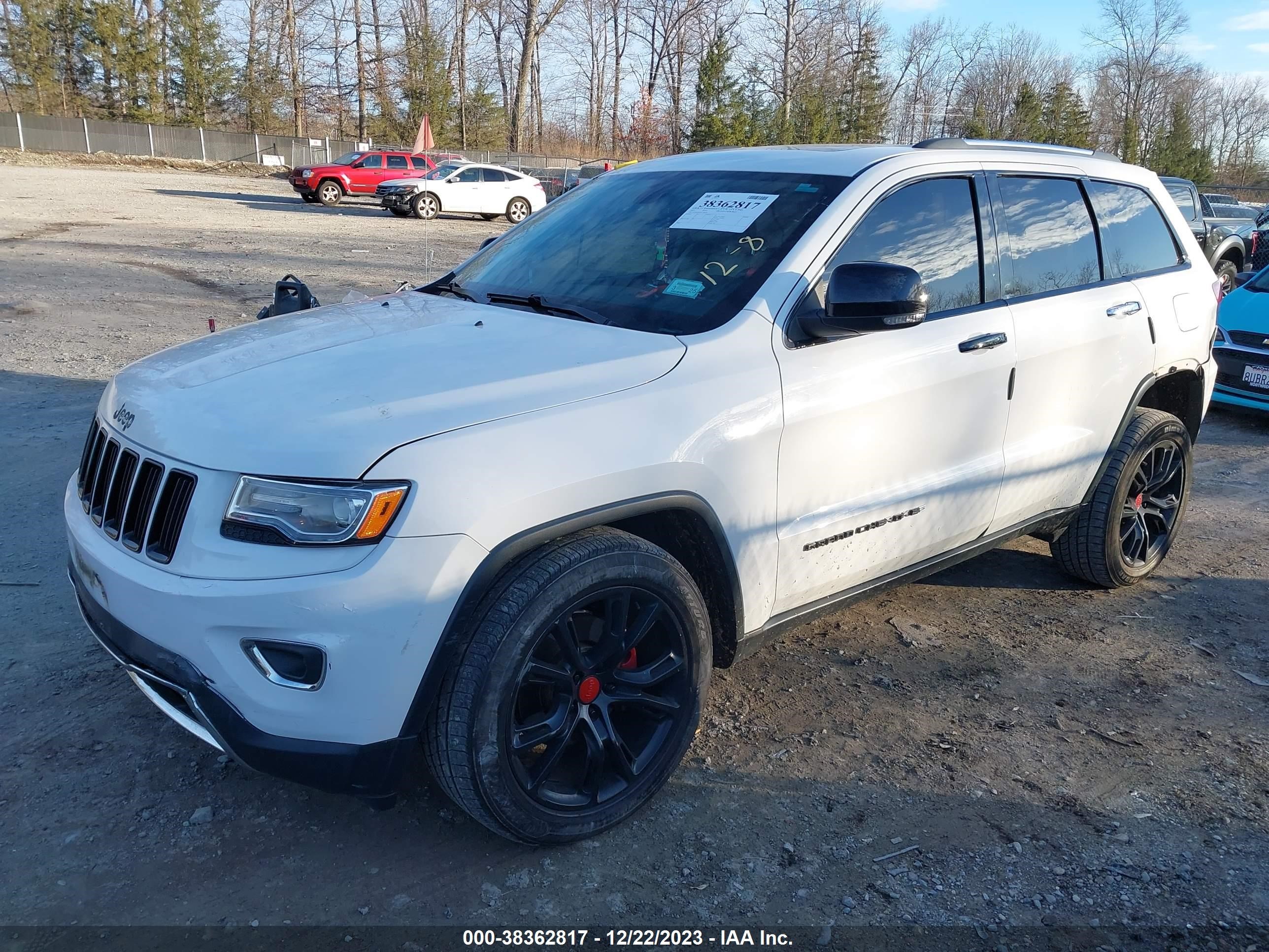 2015 Jeep Grand Cherokee Limited vin: 1C4RJFBG0FC758199